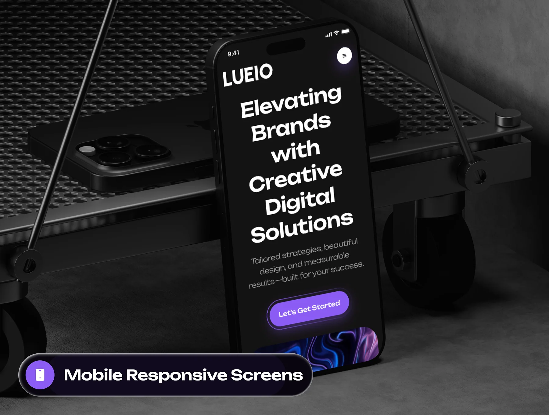 LUEIO - Digital Agency Website Framer Template 7