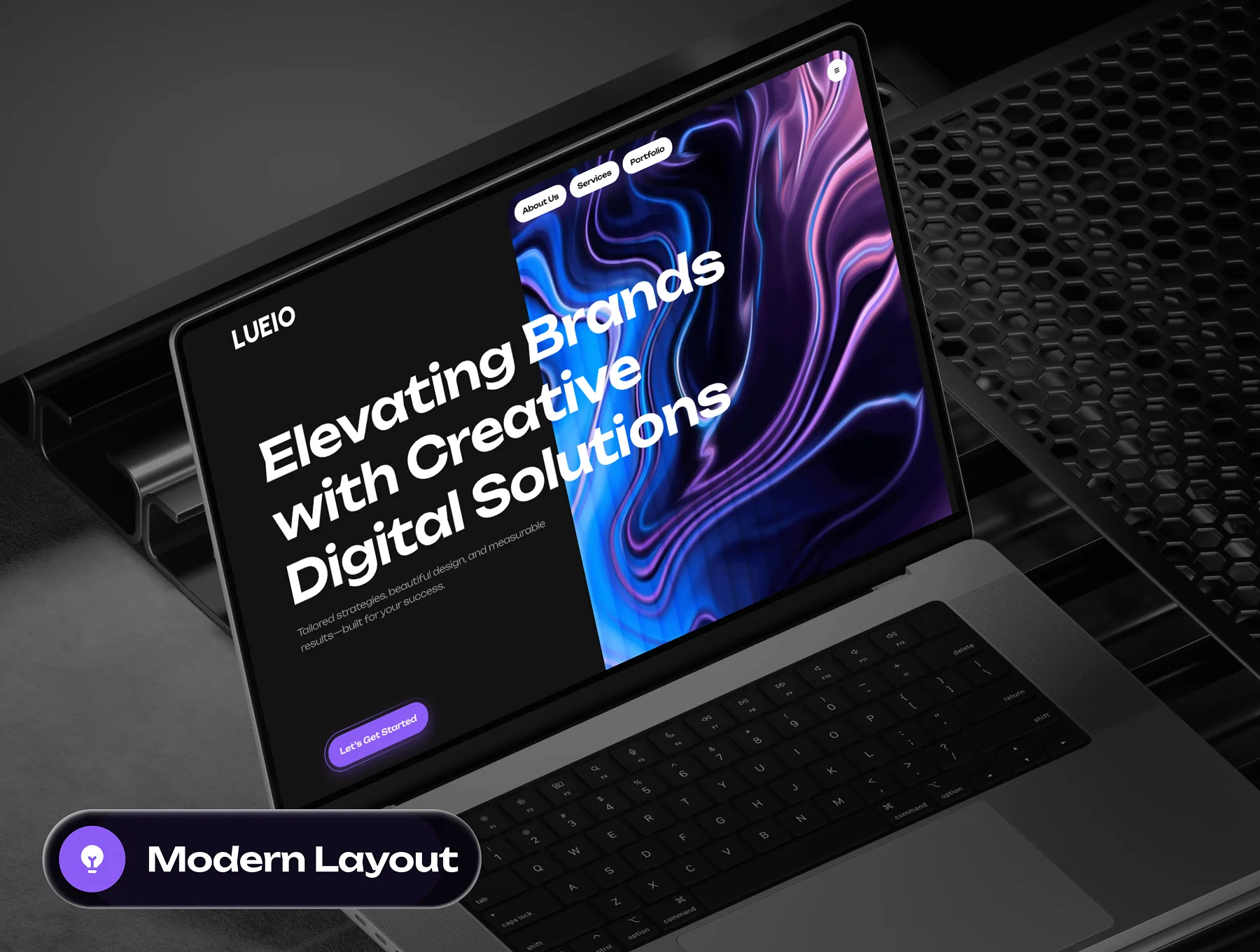 LUEIO - Digital Agency Website UI Kit 5