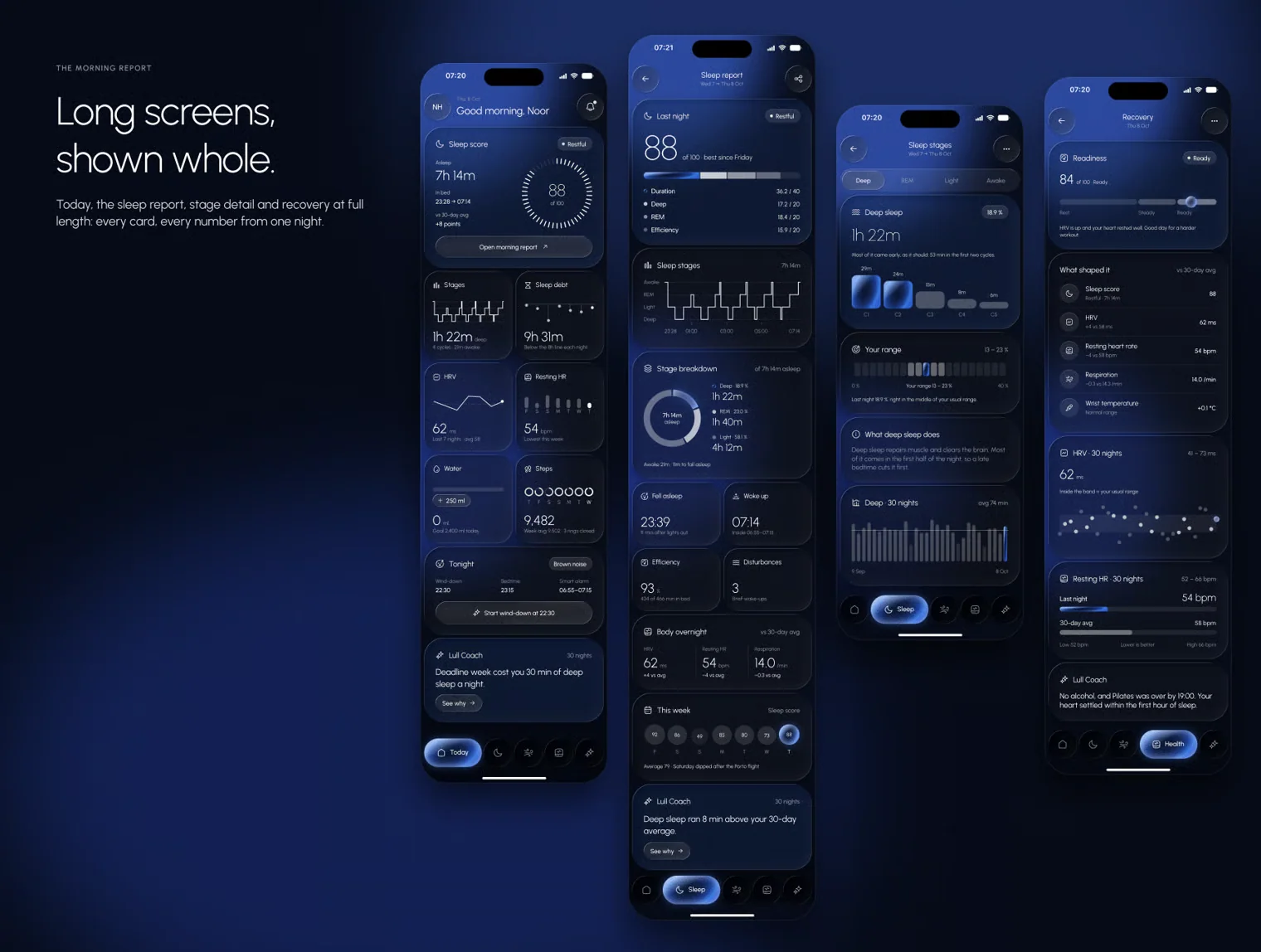 Lull — Sleep & Health iOS UI Kit 5