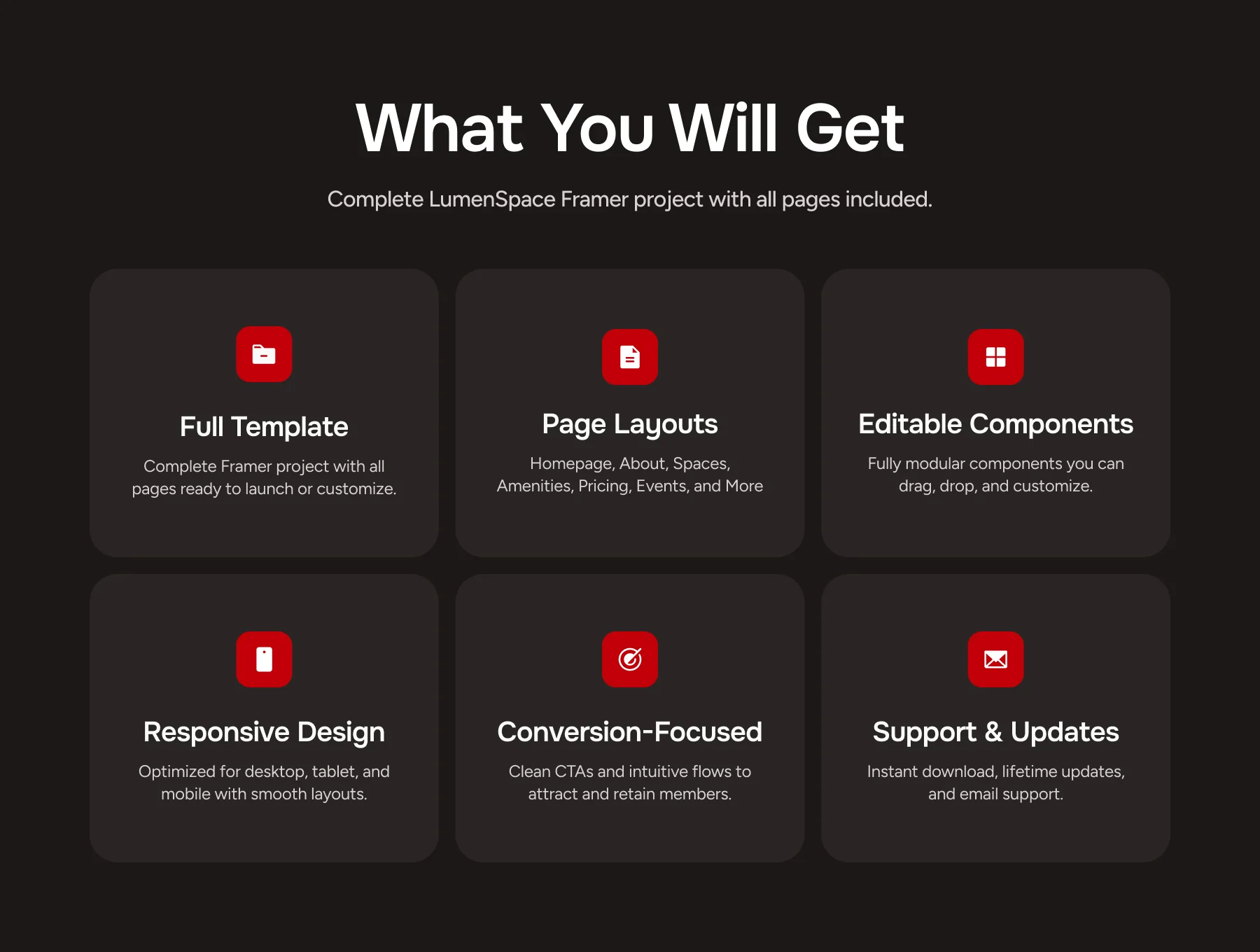 LumenSpace – Coworking & Creative Space UI Template 2