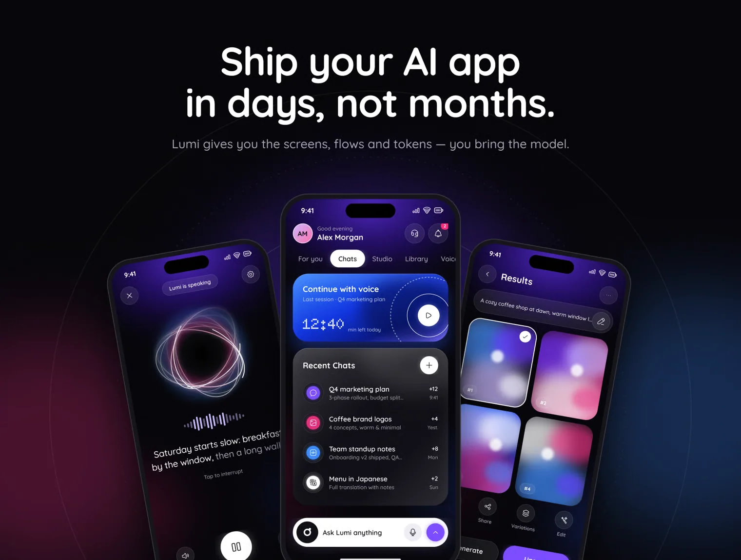 Lumi - AI Chatbot UI KIT Design 2