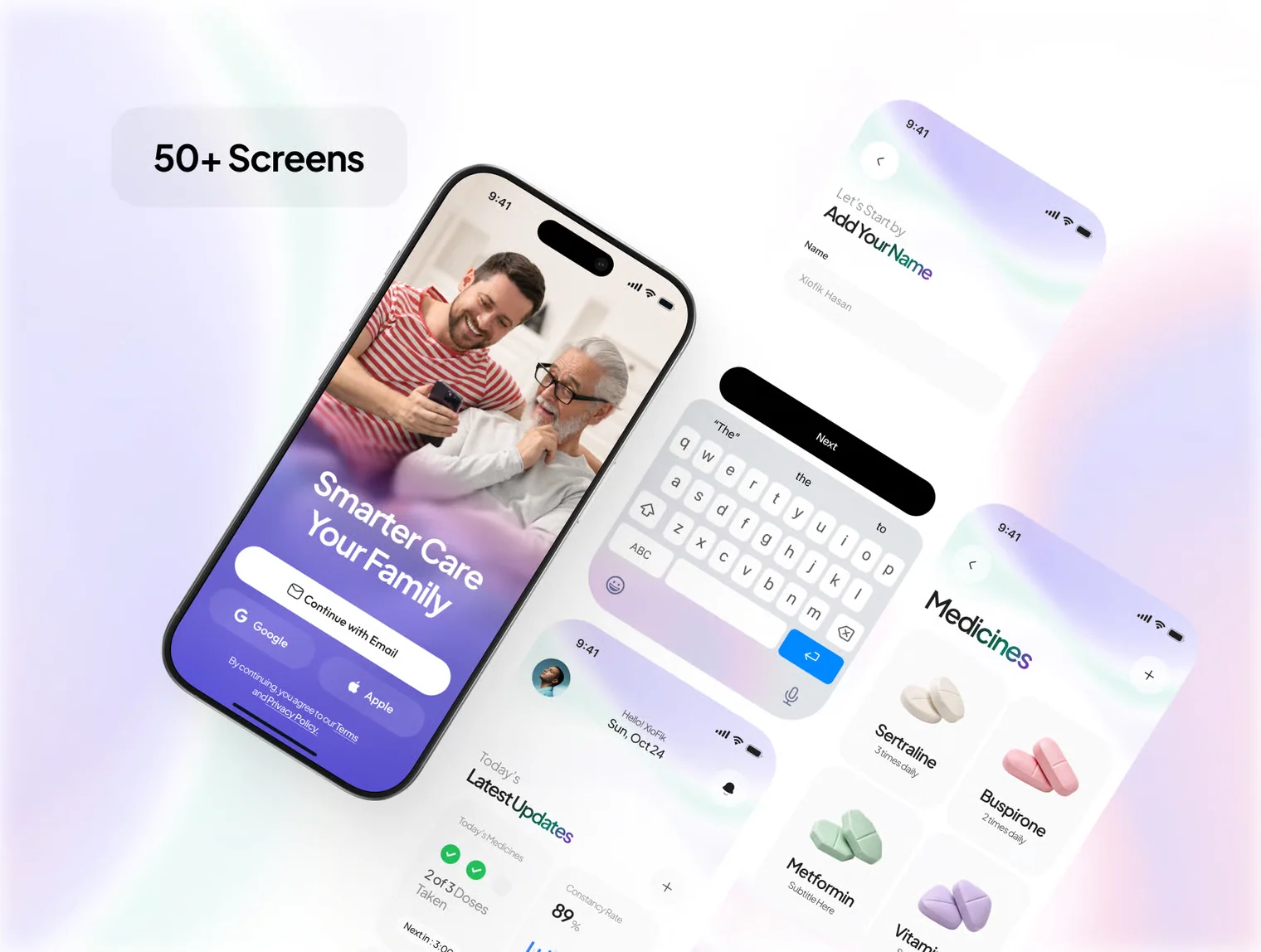 Lumi – AI Family Care iOS App UI Kit 5
