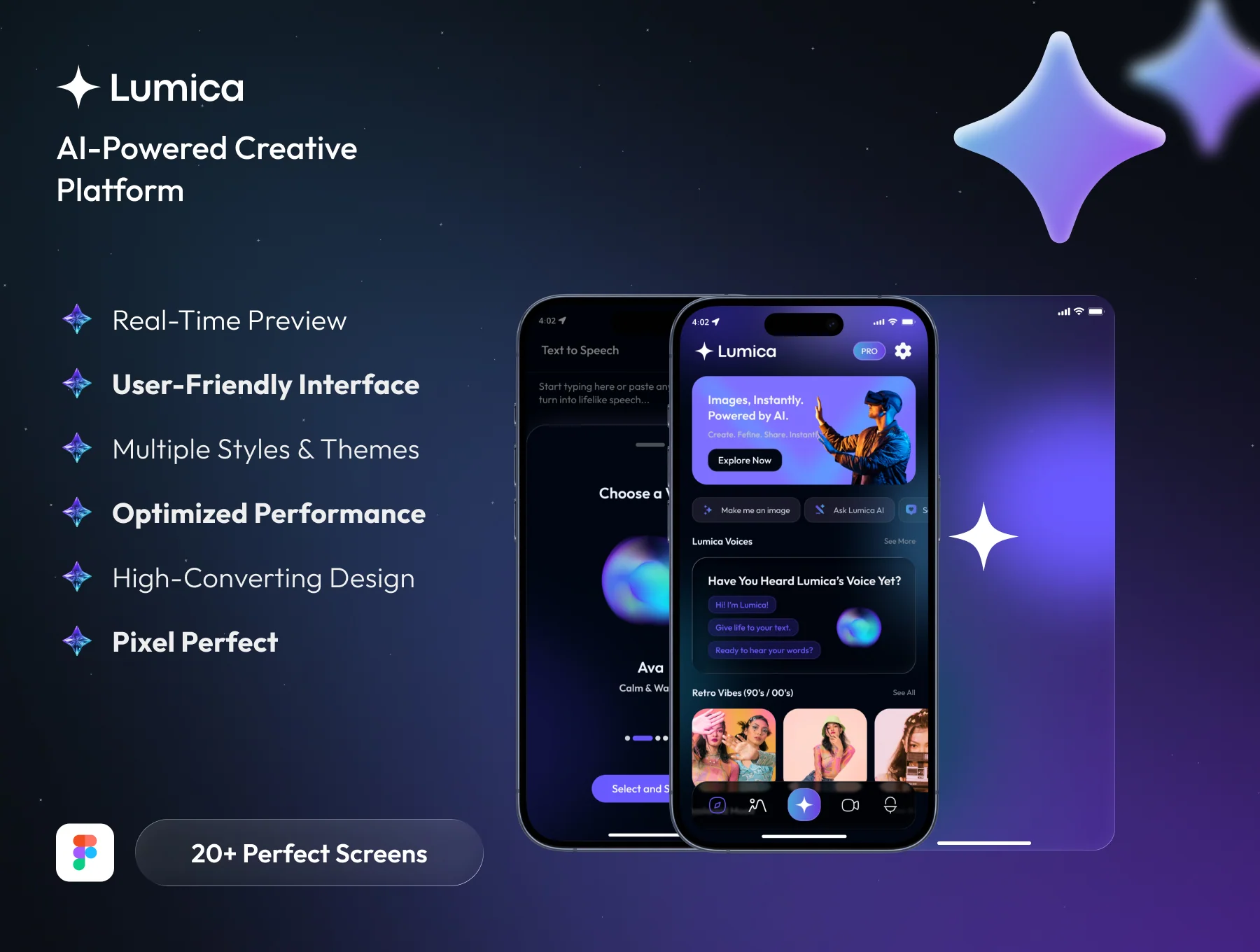 Lumica – AI-Powered Creative Platform