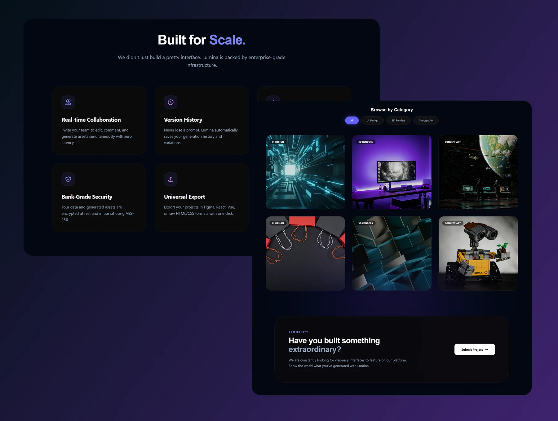 Lumina AI - SaaS & Chat React Template 8