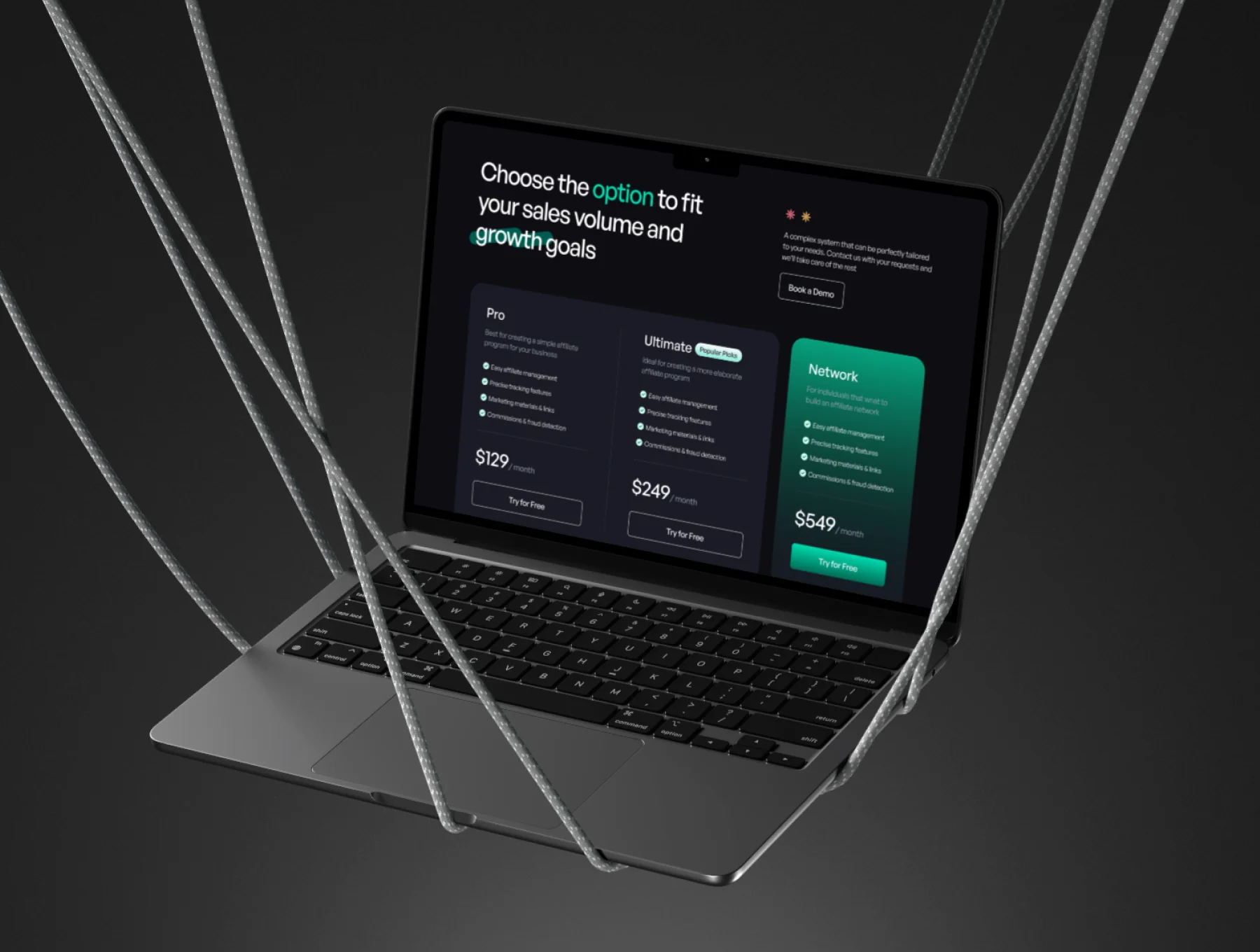 Lumina Framer template 4