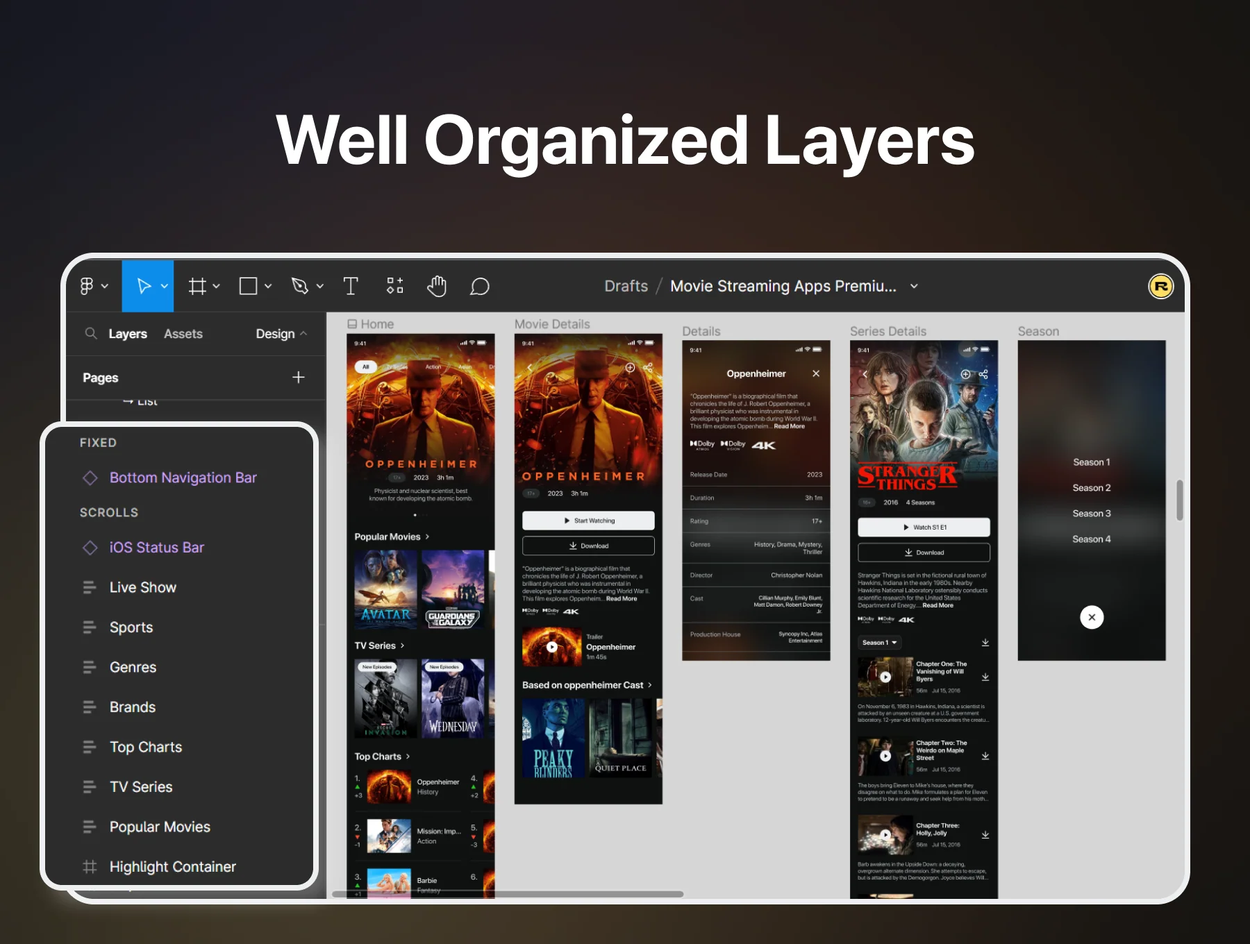 LuminaFlix - Movie Streaming Apps Premium UI KIT 4