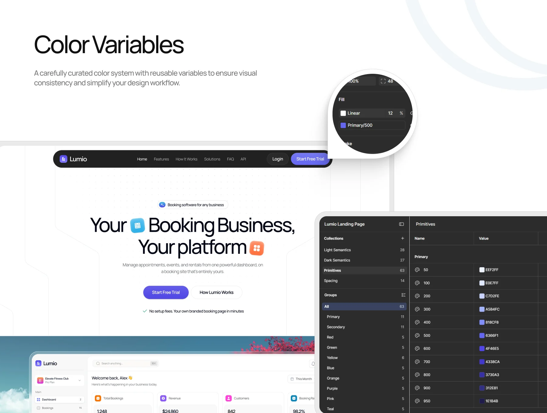 Lumio - Booking Platform Landing Page 4