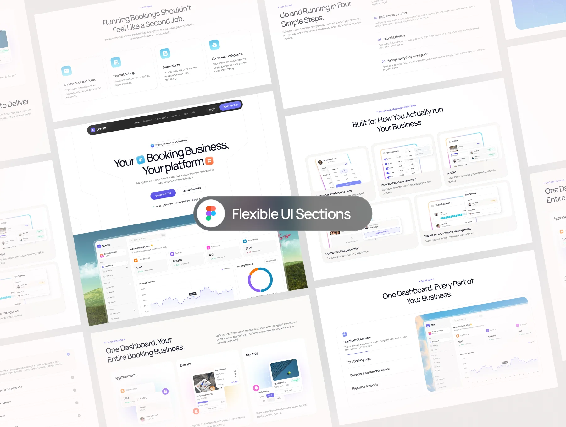 Lumio - Booking Platform Landing Page 8