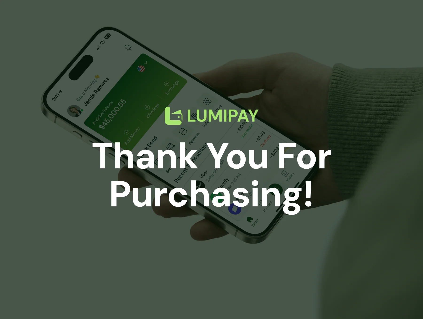 Lumipay - eWallet Mobile Apps UI Kit 6