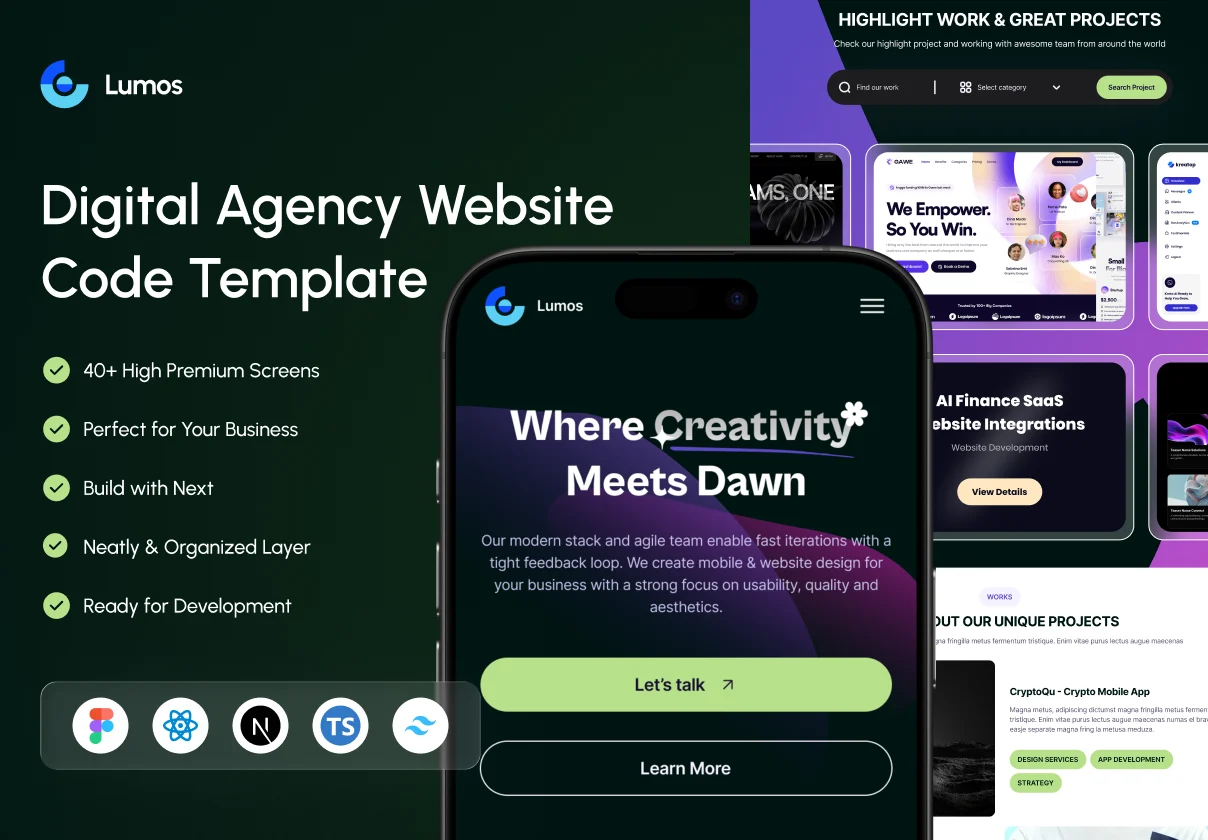 Lumos - Digital Agency Website Code Template