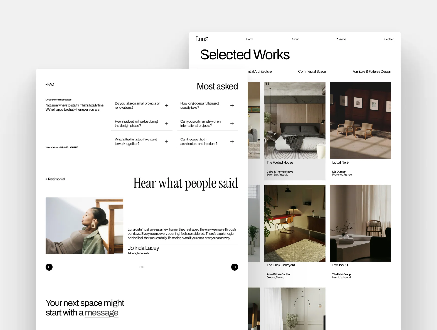 LUNA - Architecture & Interior Agency 2