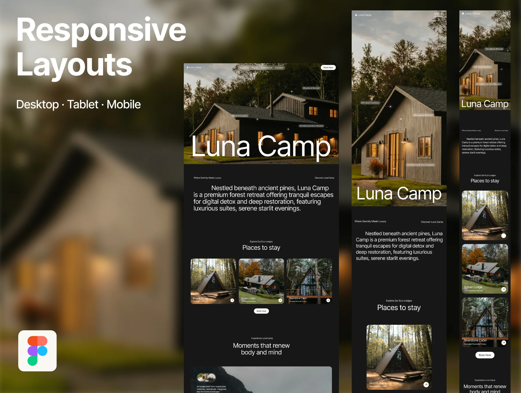 Luna Camp Glamping UI-Kit 2