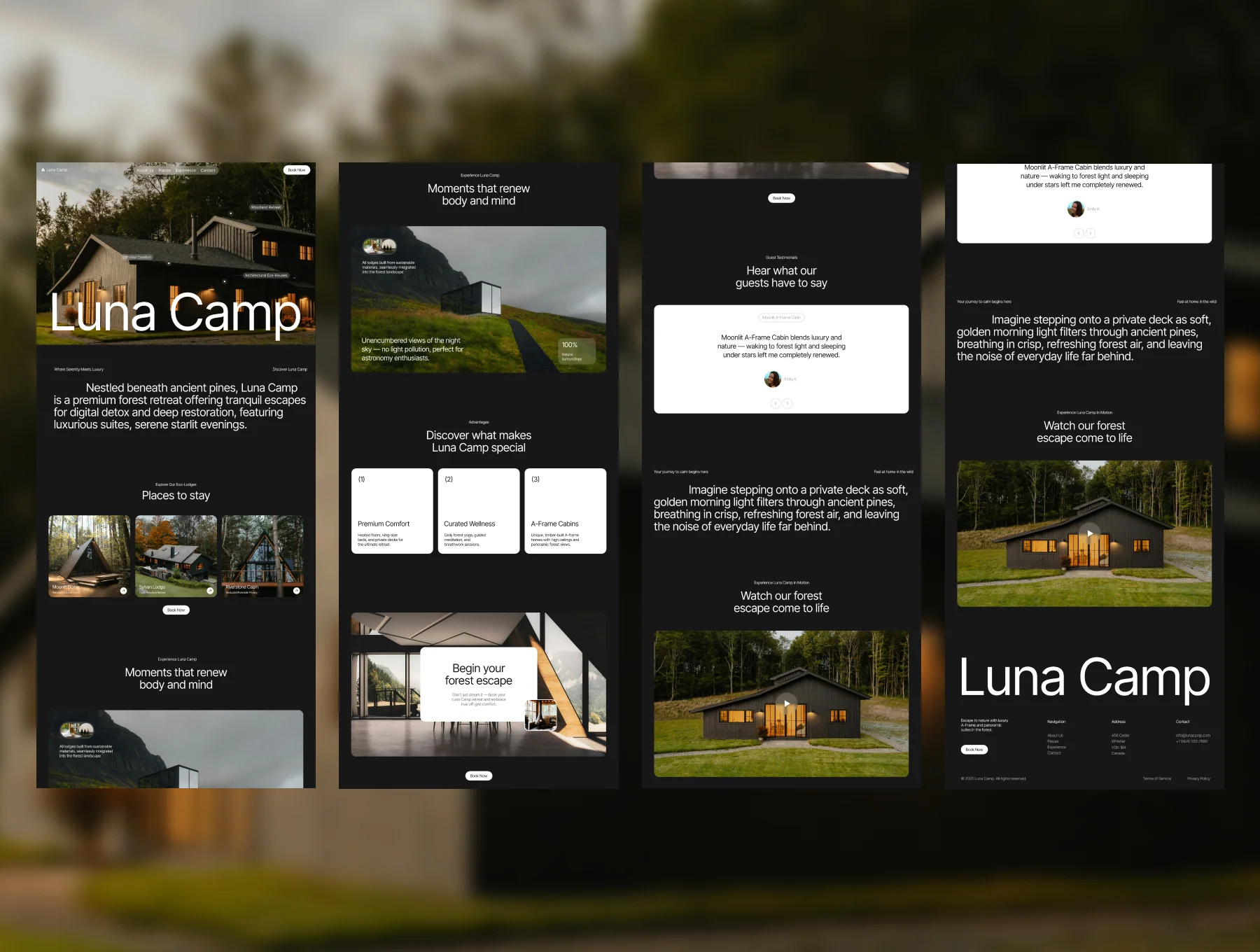 Luna Camp Glamping UI-Kit 4