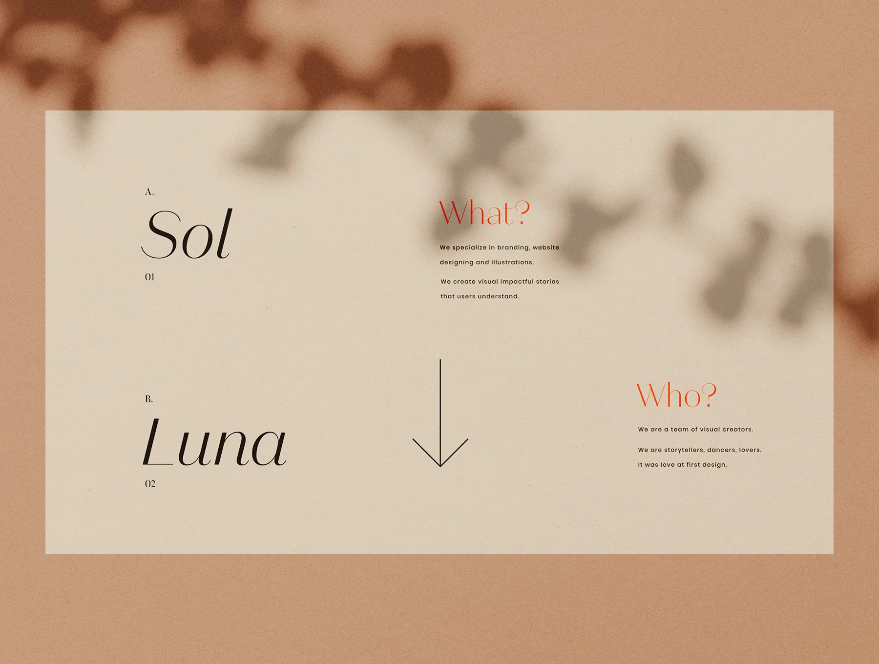 Studio Portfolio Presentation Proposal Luna y Sol 4