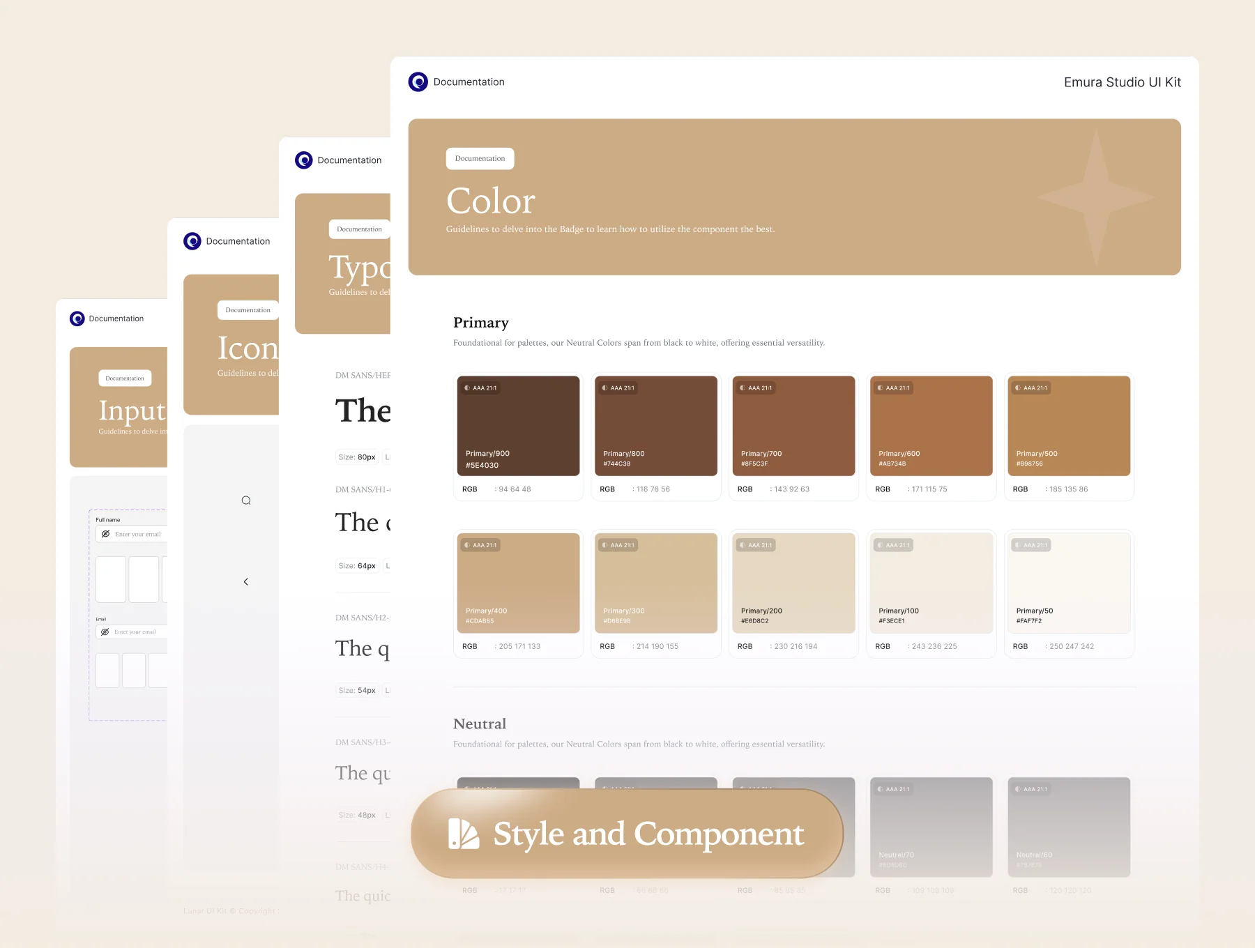 Lunar - E Commerce Website UI Kit 4
