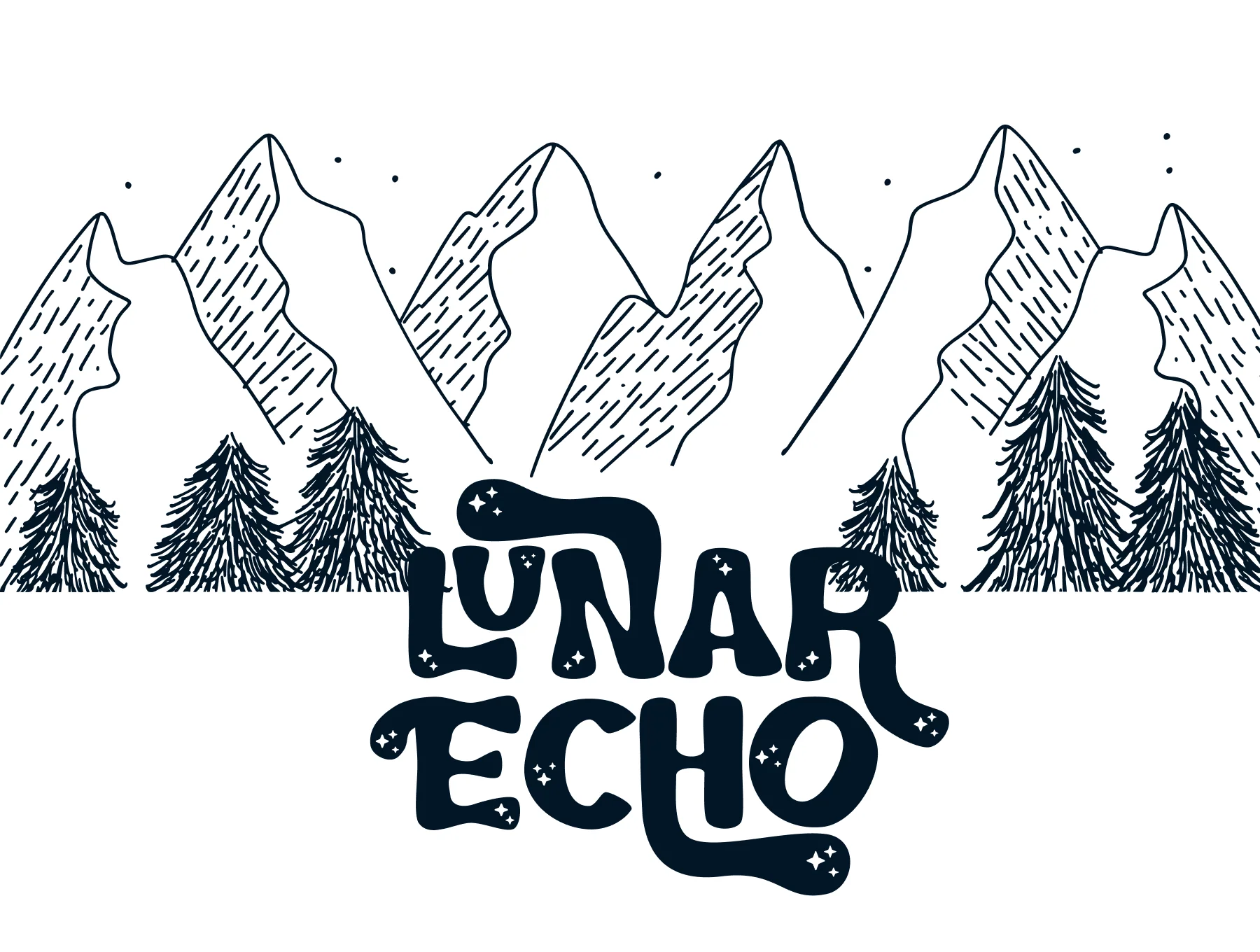 Lunar Echo - Cosmic Vibes Font 9
