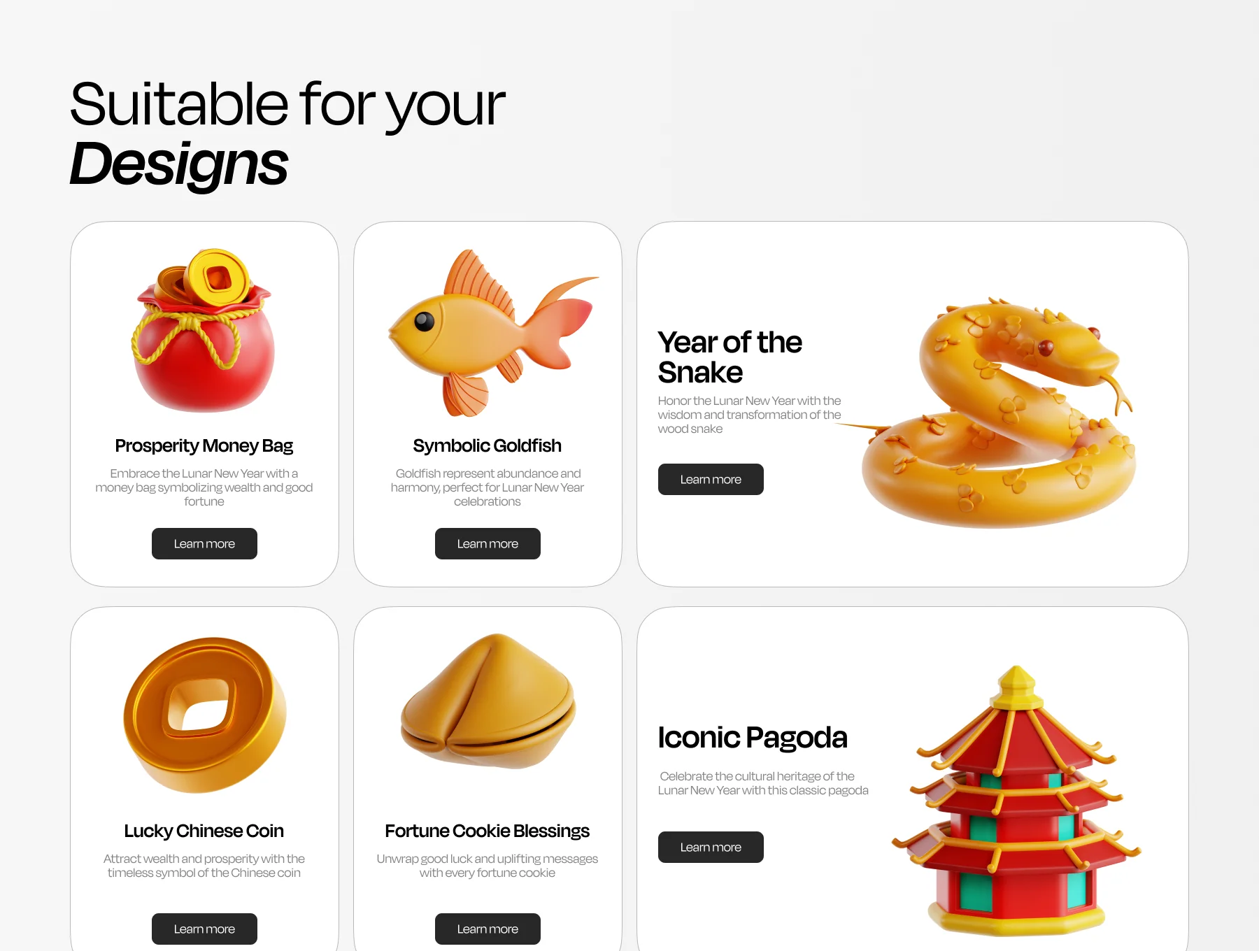 Lunar New Year 3D Illustration 3