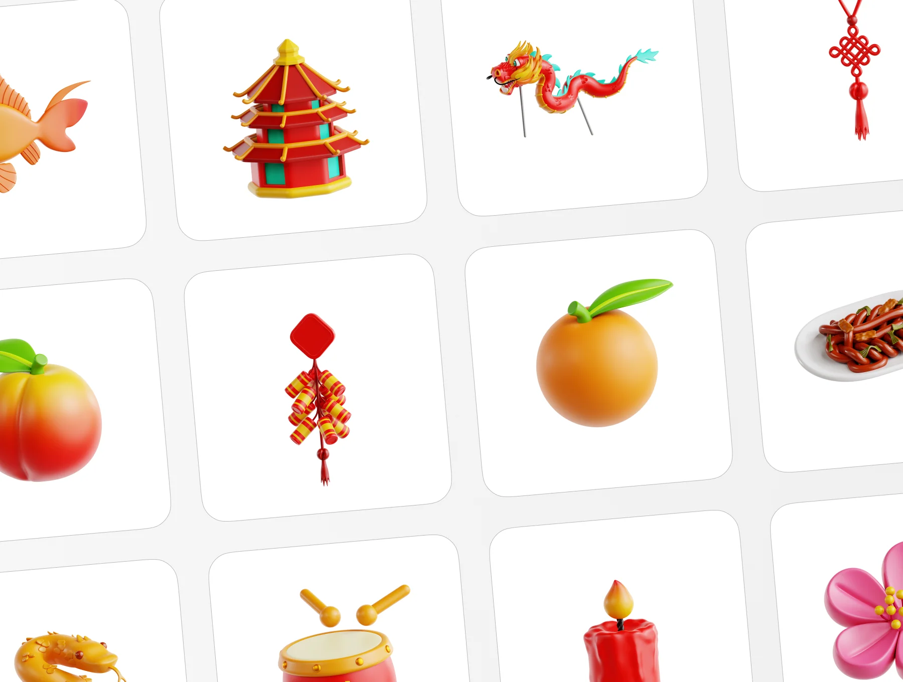 Lunar New Year 3D Illustration 6