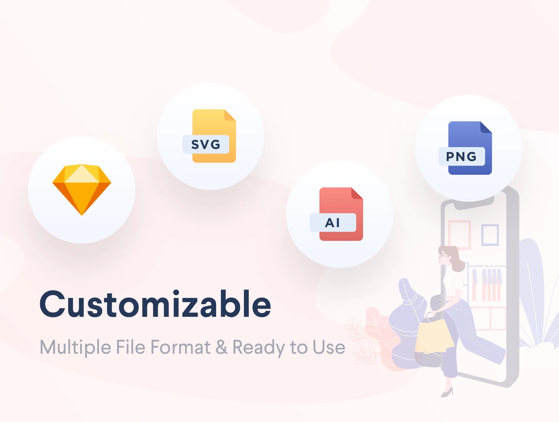 Lunas : E-commerce Illustration Kit 2