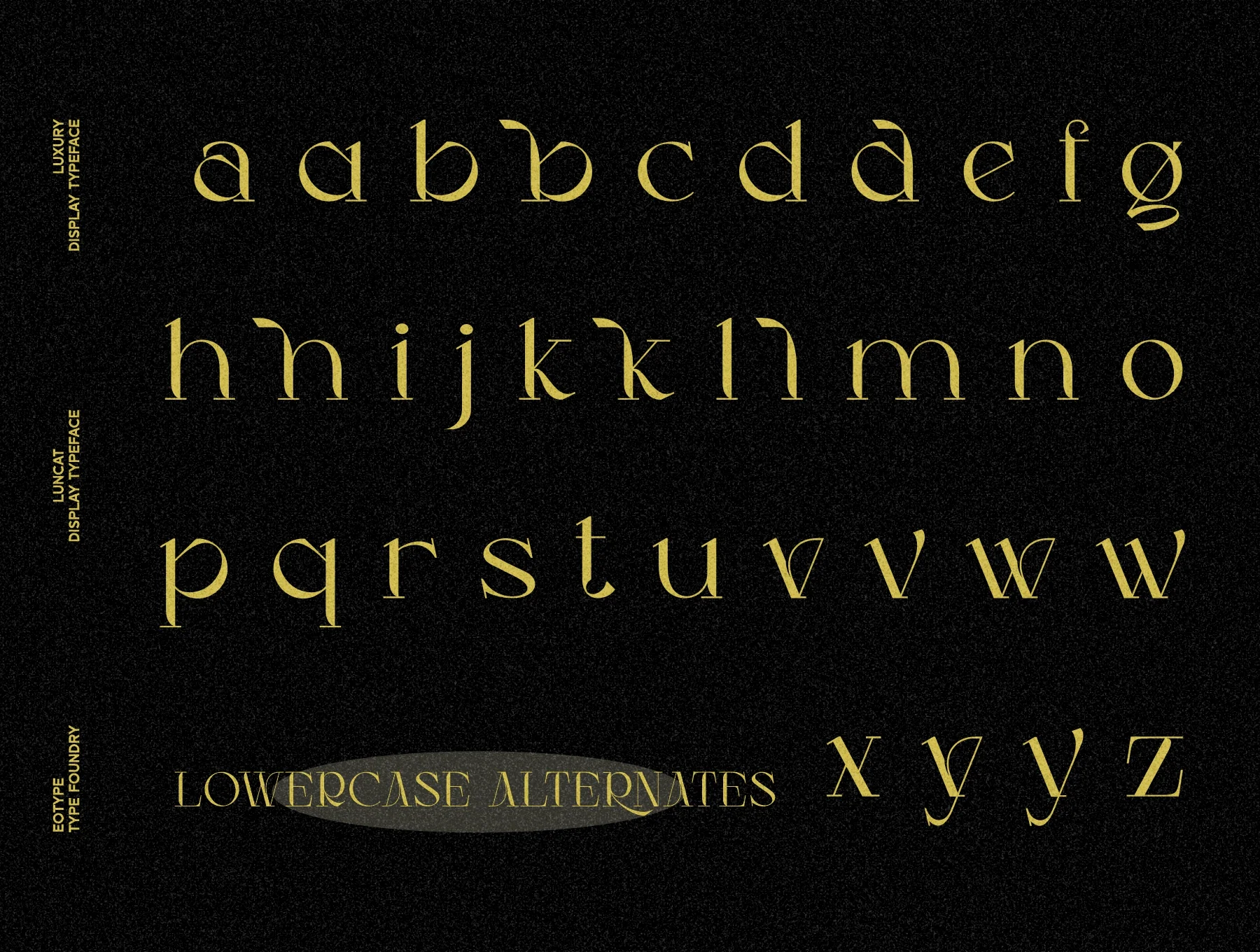 Luncat - Display Typeface 4