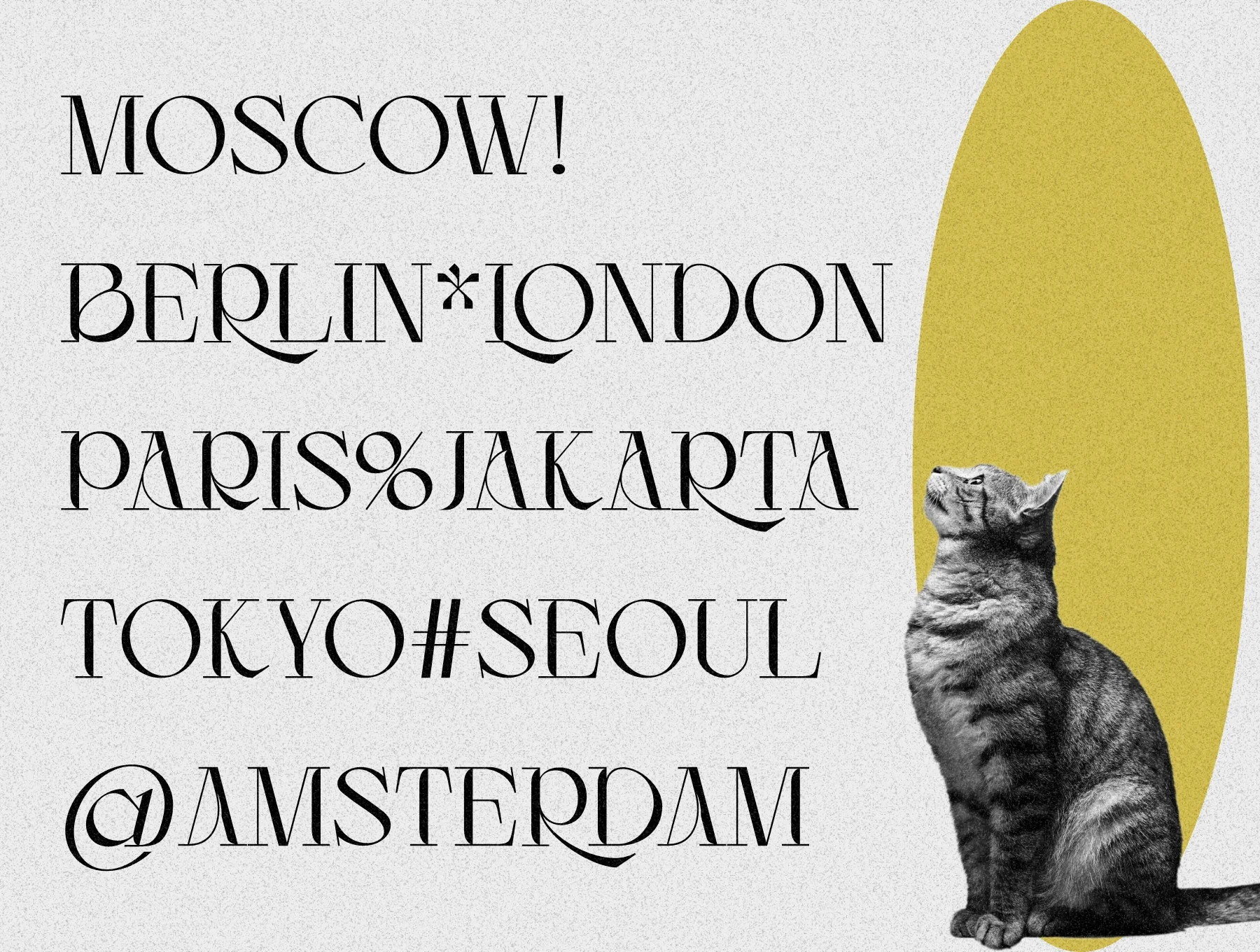 Luncat - Display Typeface 5