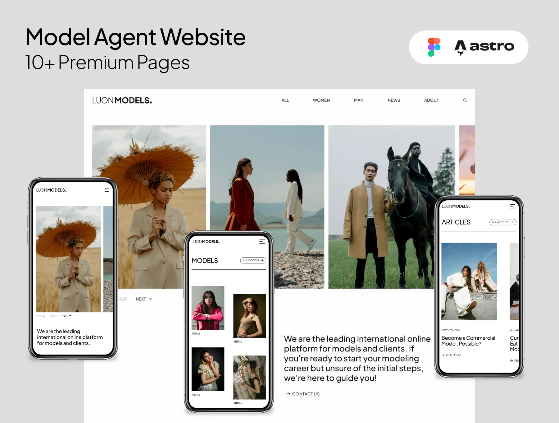 LUON - Creative Web Template
