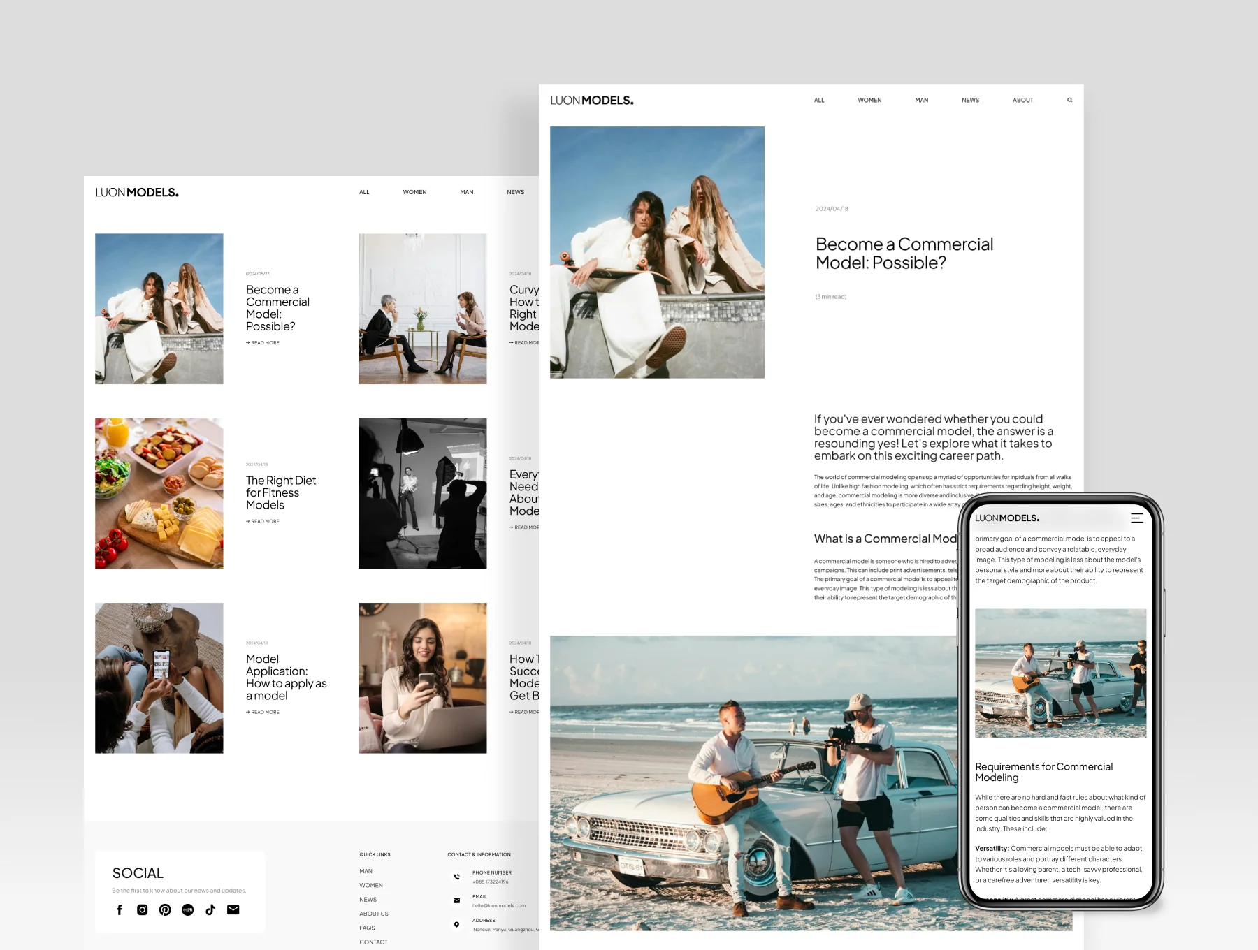 LUON - Creative Web Template 3