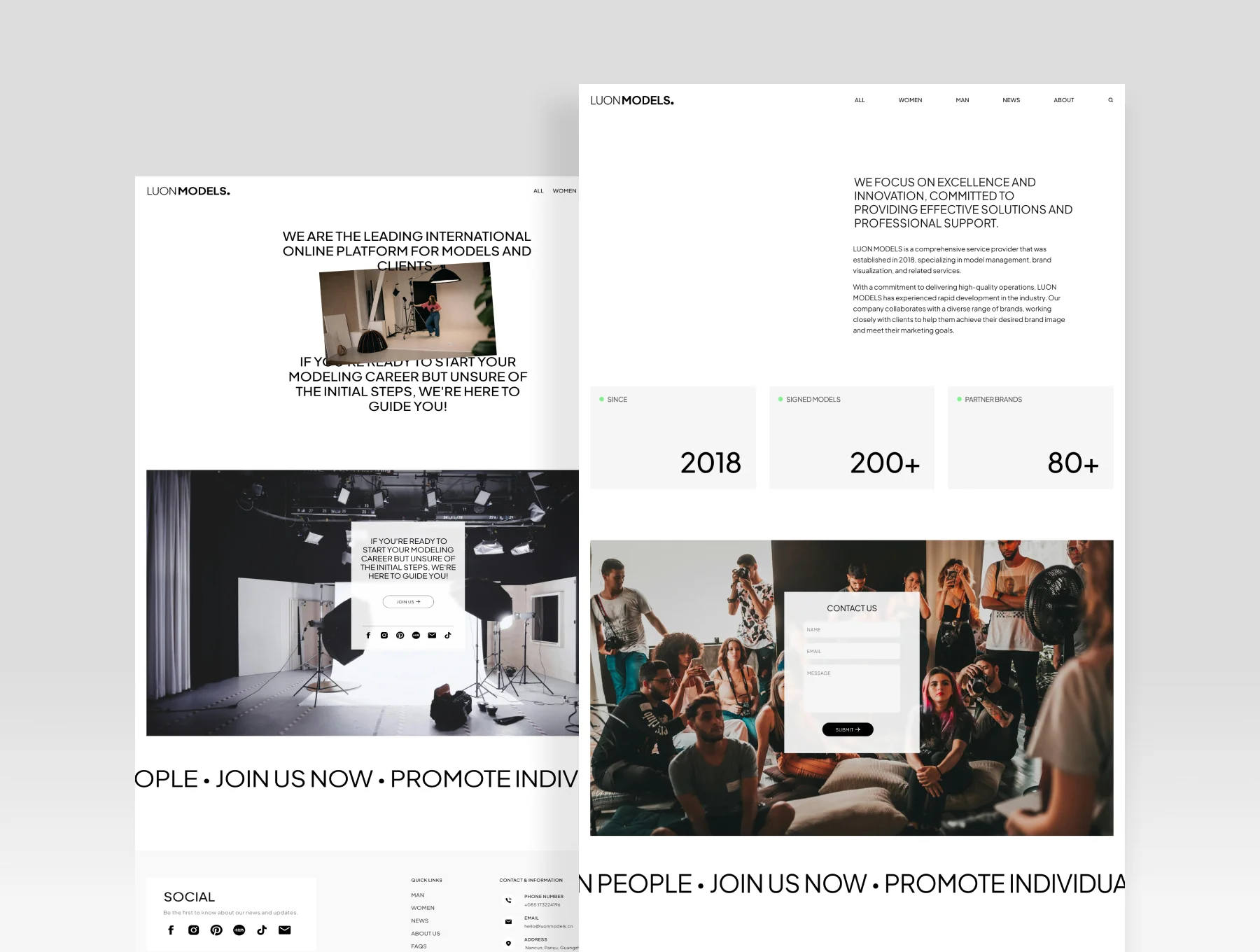LUON - Creative Web Template 4