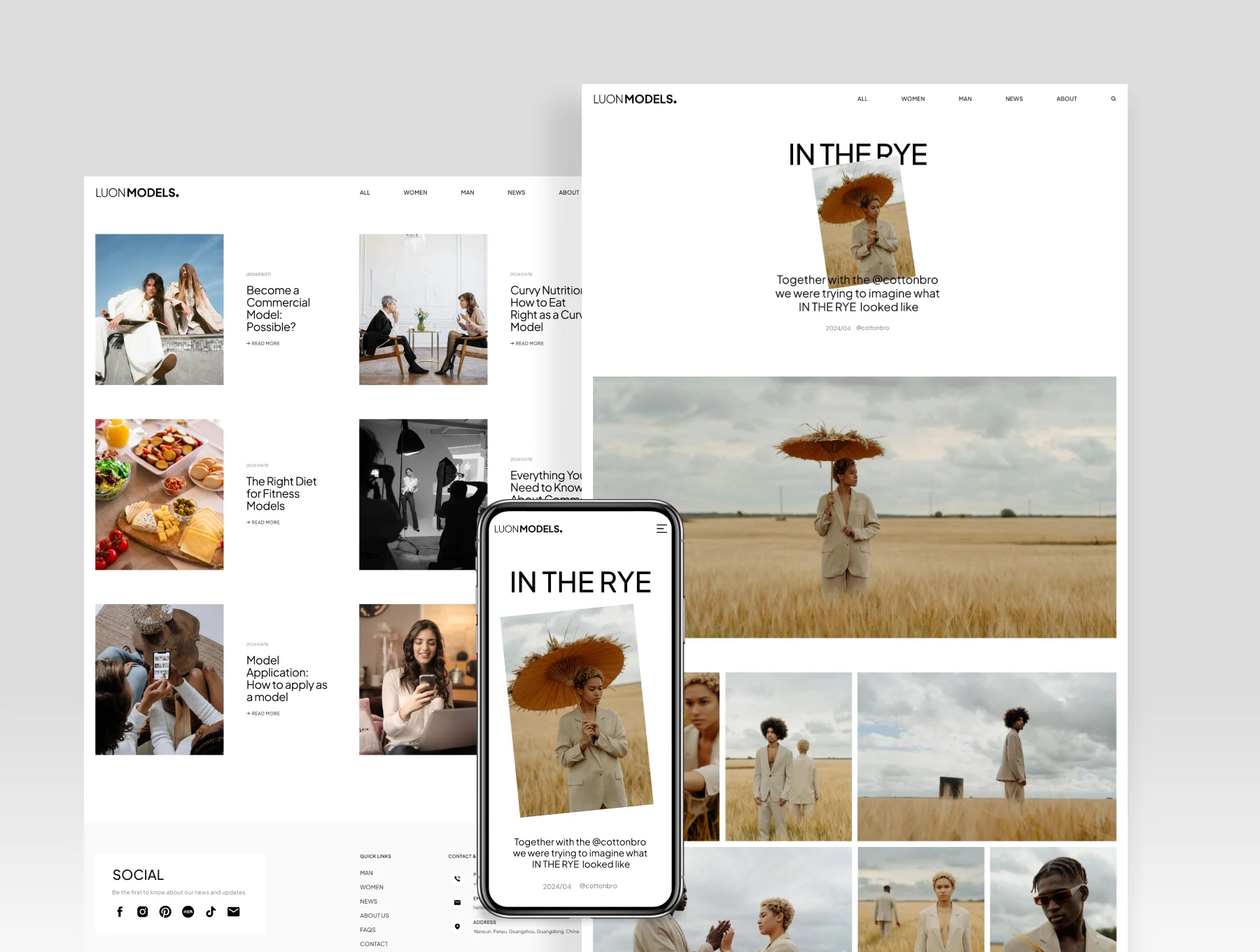 LUON - Creative Web Template 5