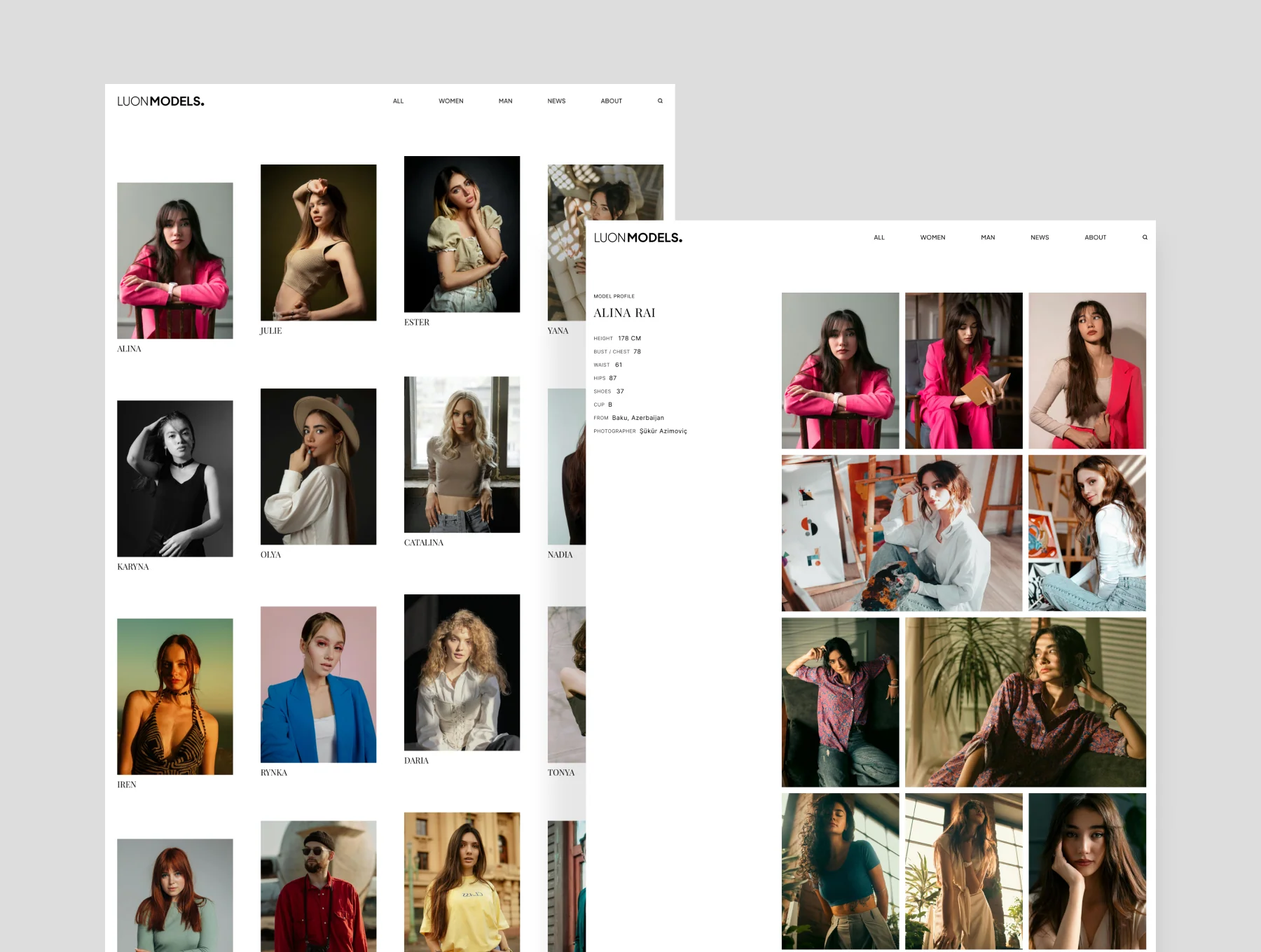 LUON - Creative Web Template 6