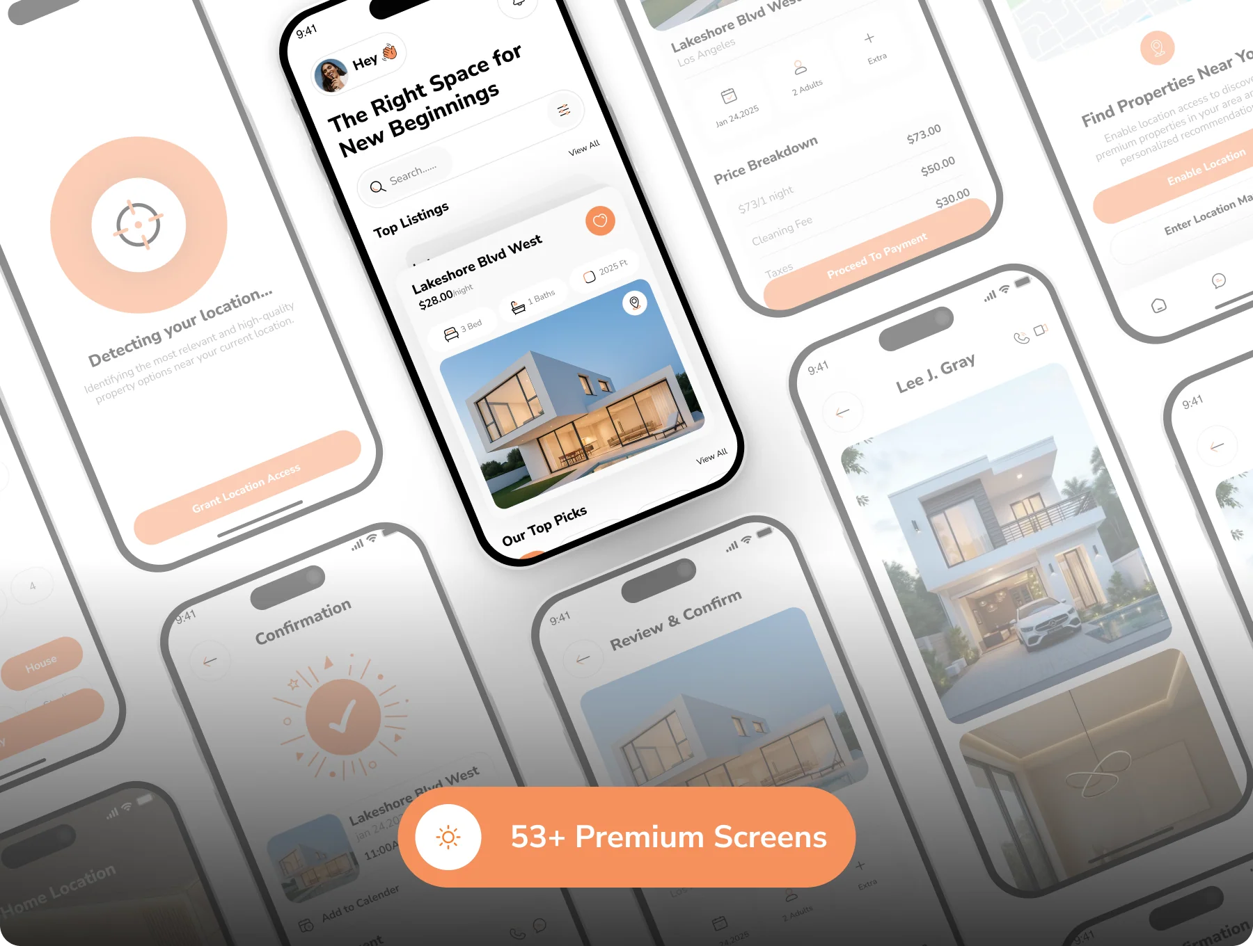 Lustra | Real Estate App UI Kit 3
