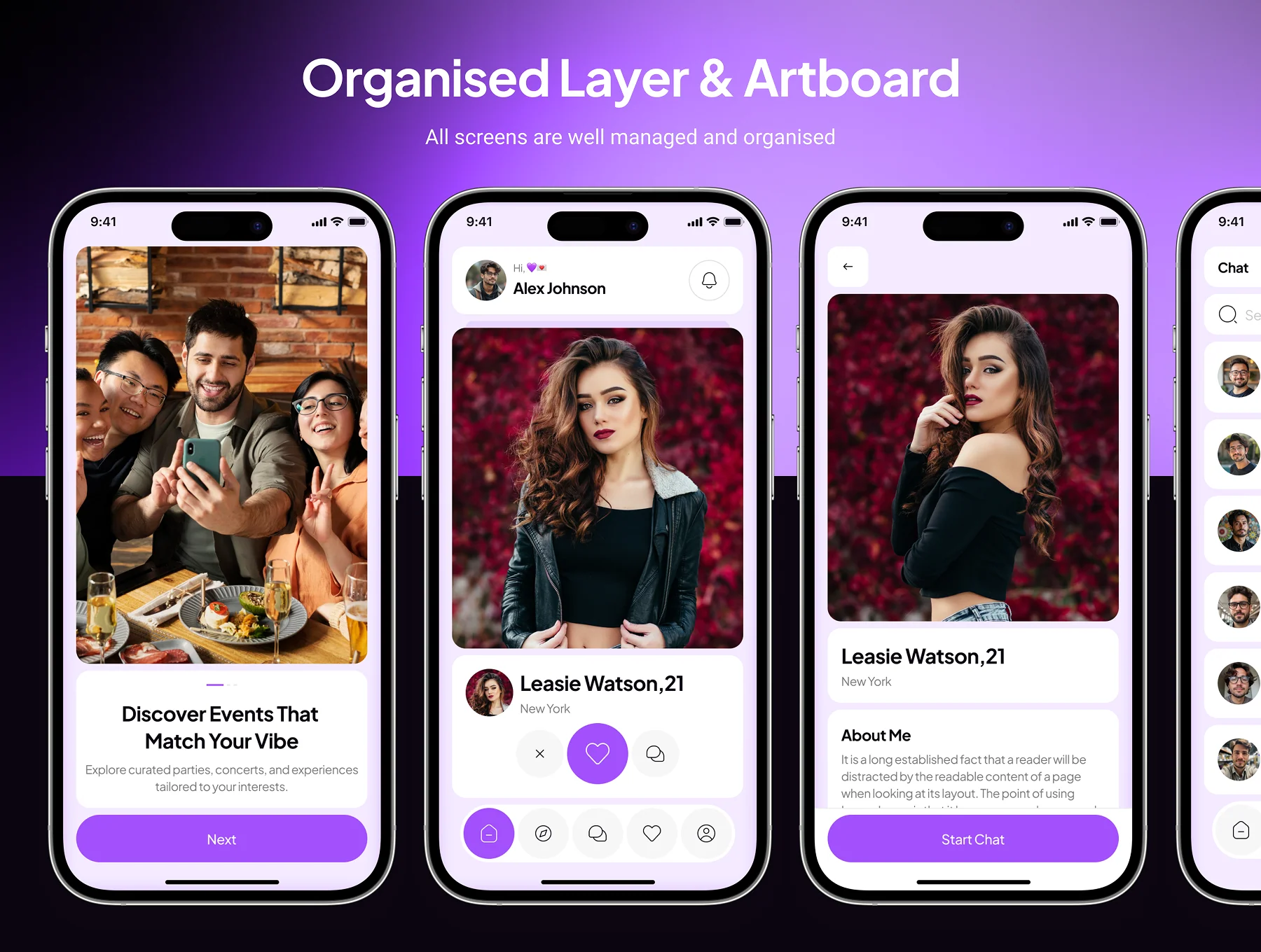 Luvio - Dating & Social App UI Kit 3