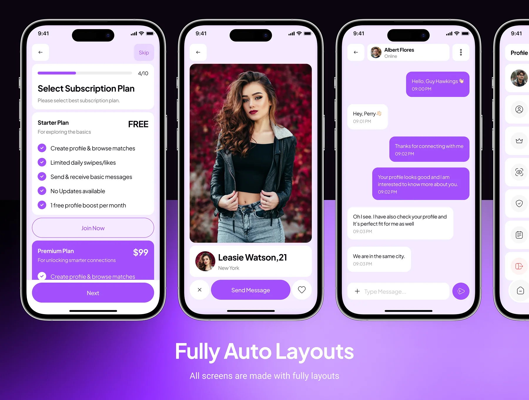 Luvio - Dating & Social App UI Kit 4
