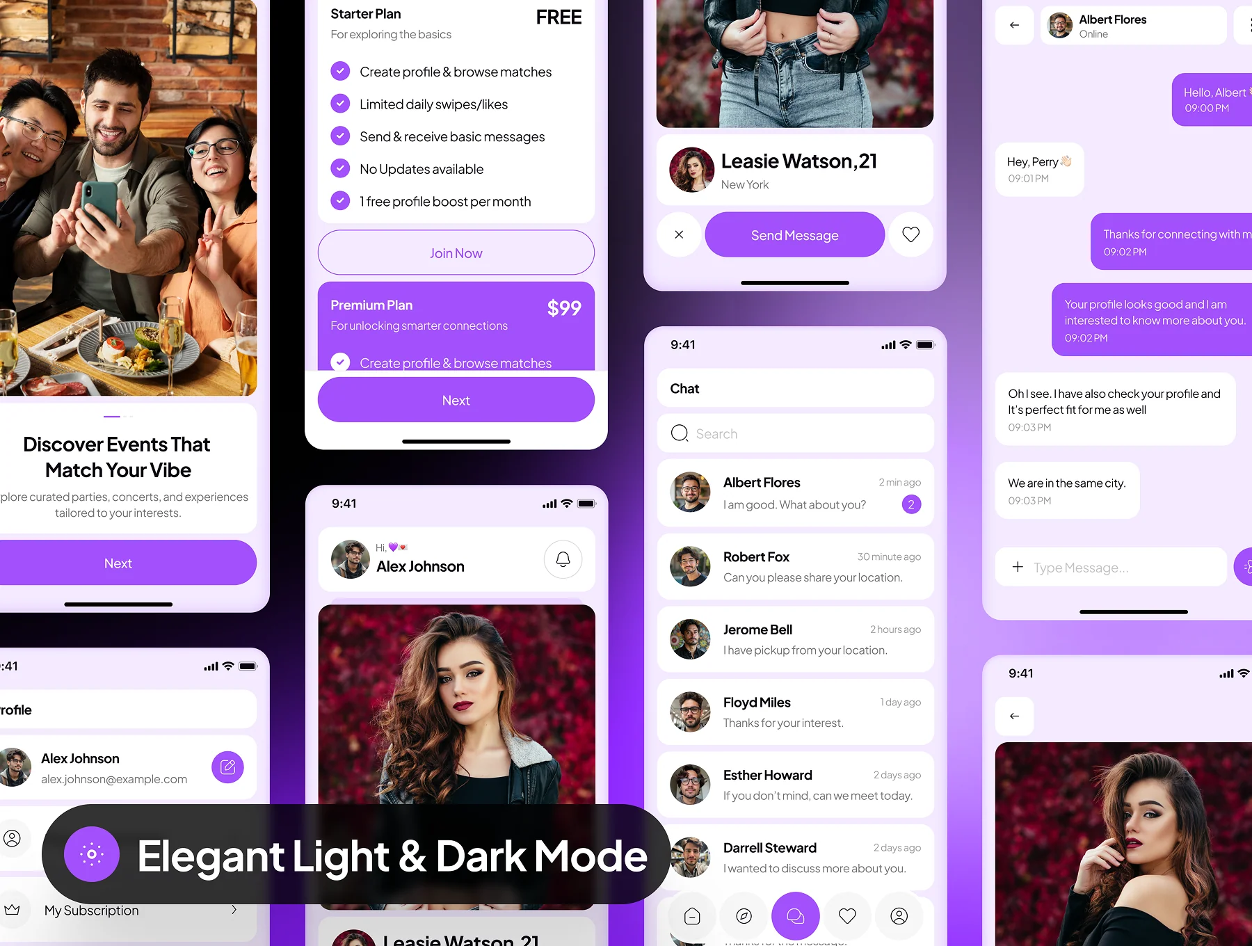Luvio - Dating & Social App UI Kit 7