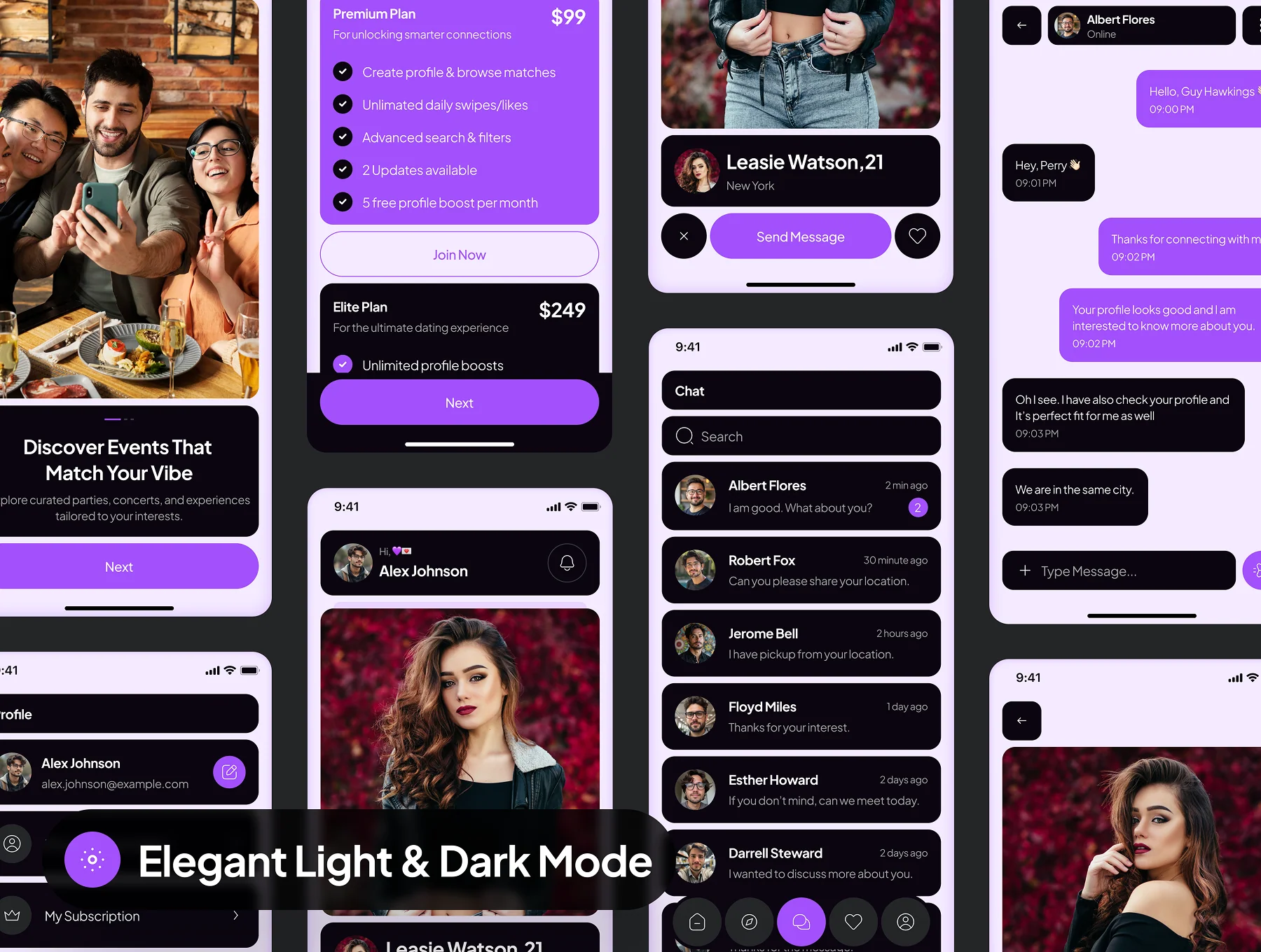 Luvio - Dating & Social App UI Kit 8