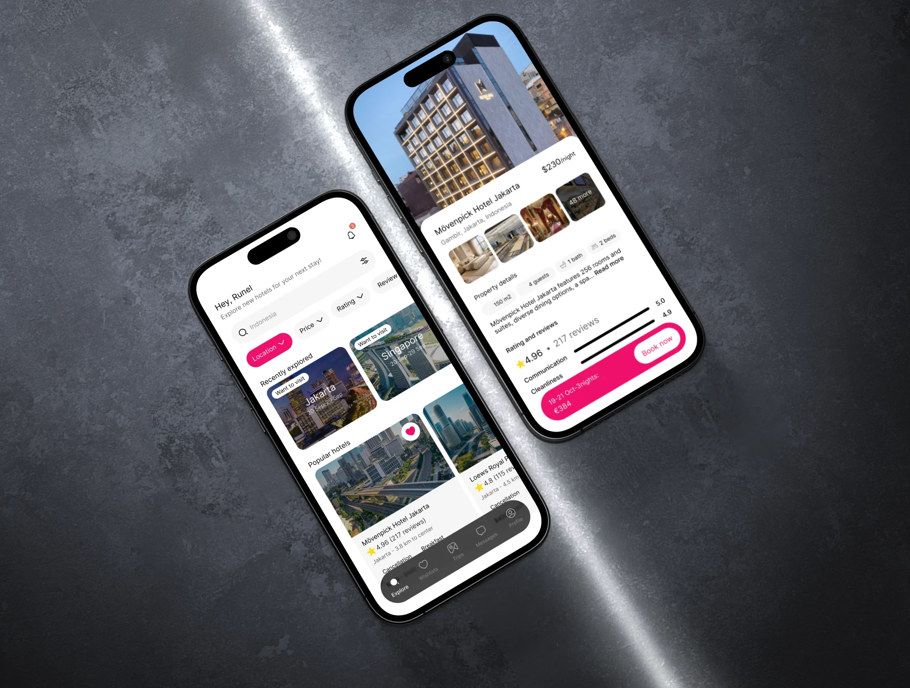 LuxeStay – Hotel Booking App UI Kit 2