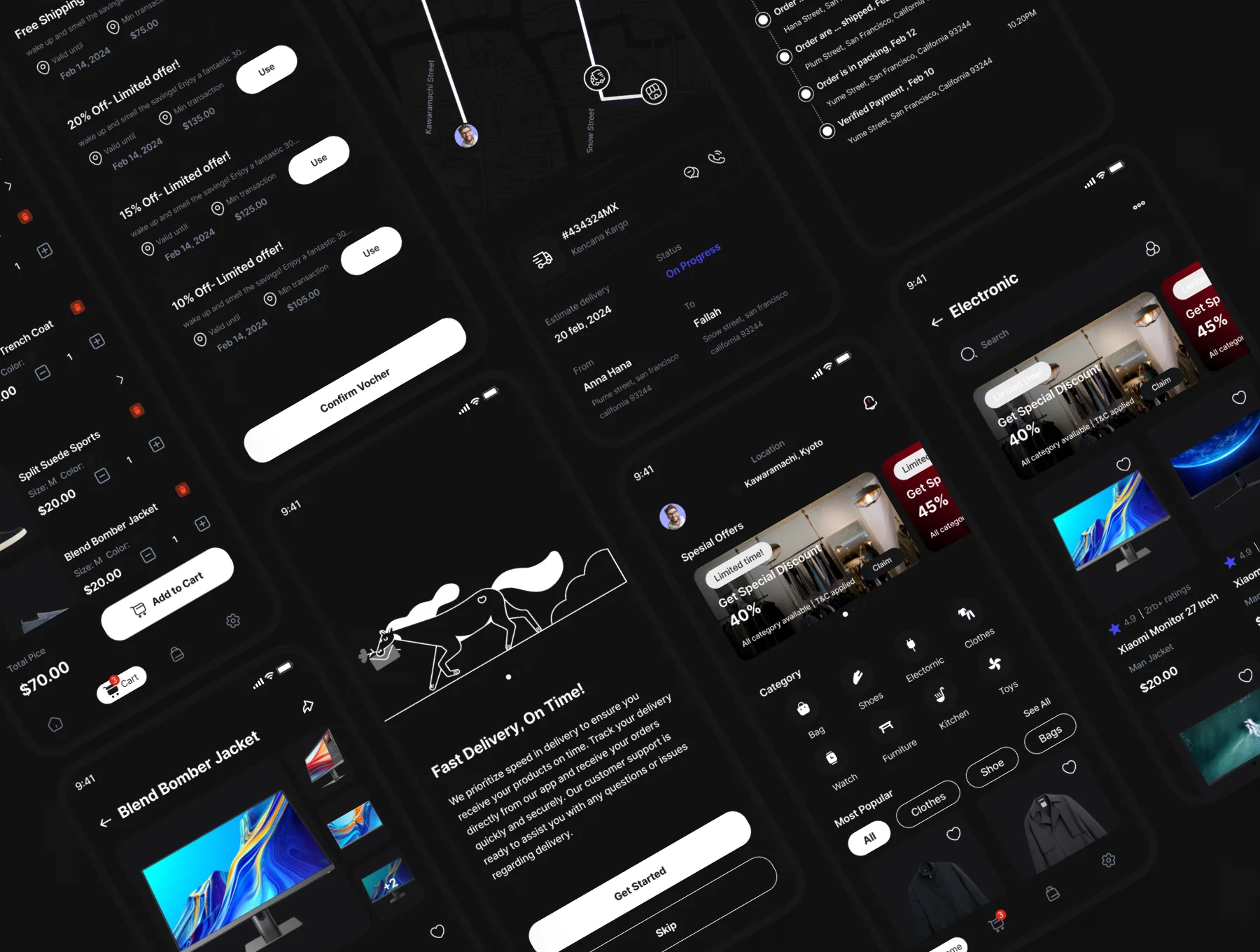 Luxify  -  E-Commerce Mobile App UI Kit 6