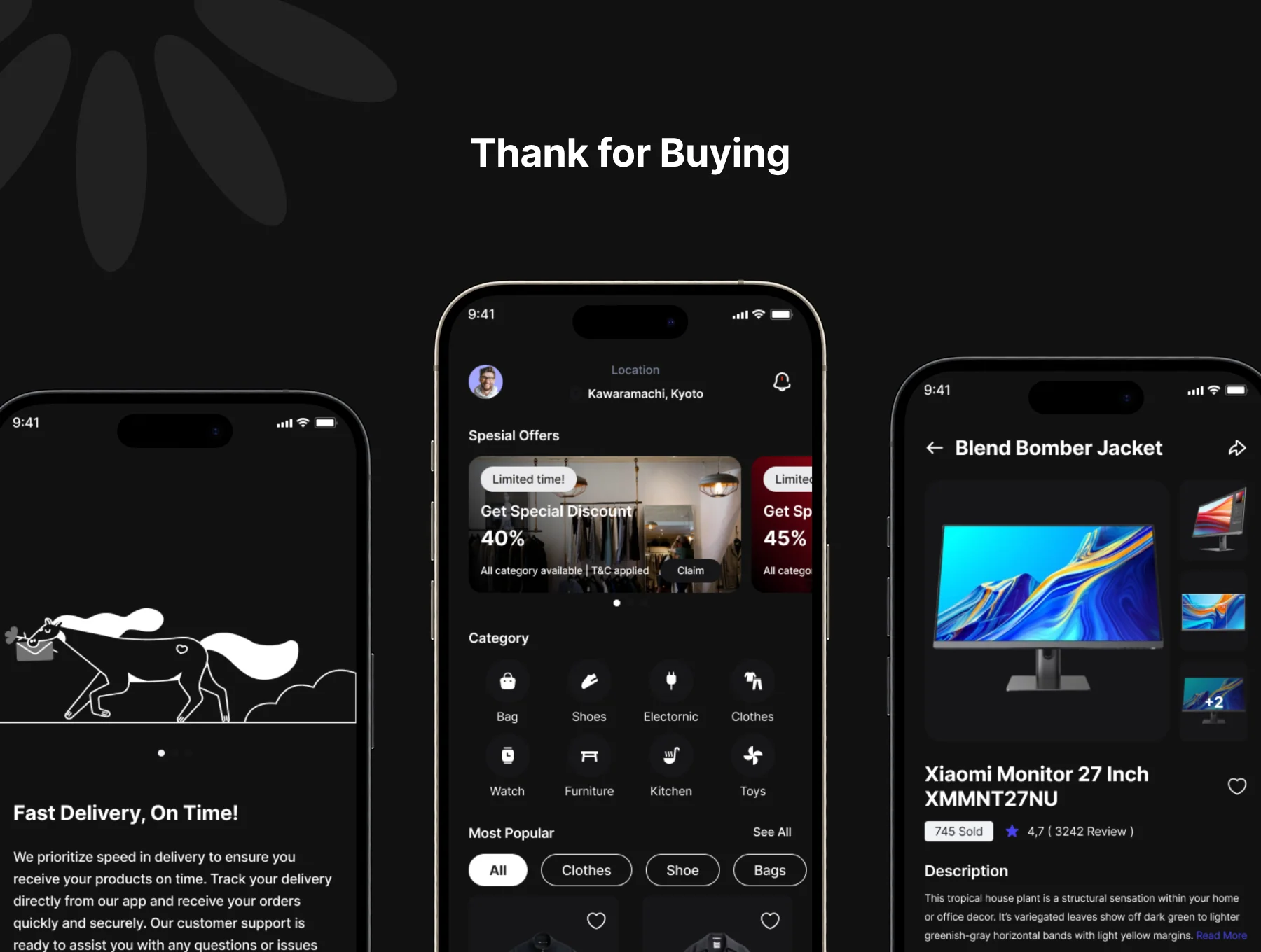 Luxify  -  E-Commerce Mobile App UI Kit 8
