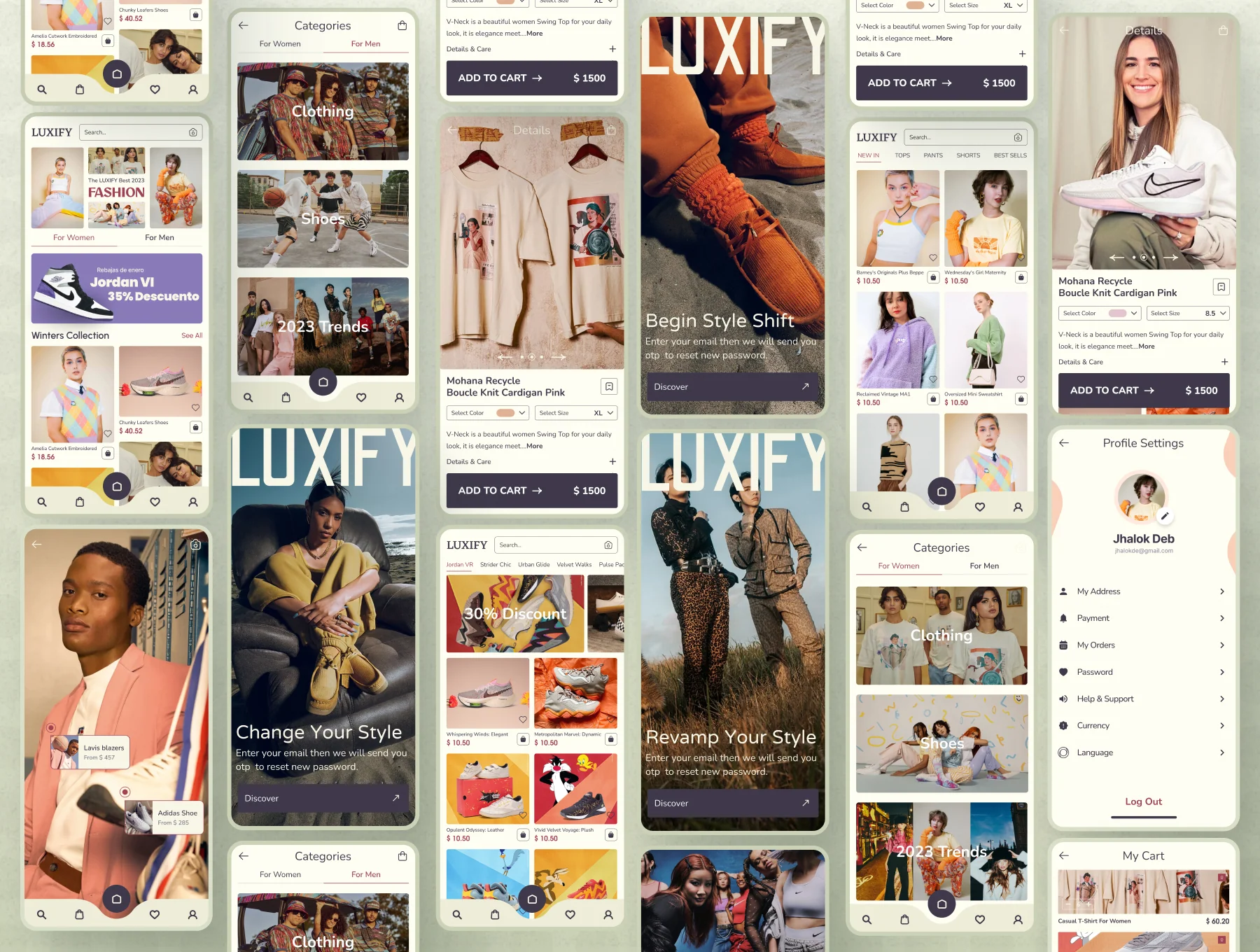 LUXIFY- Ecommerce Fashion App 4