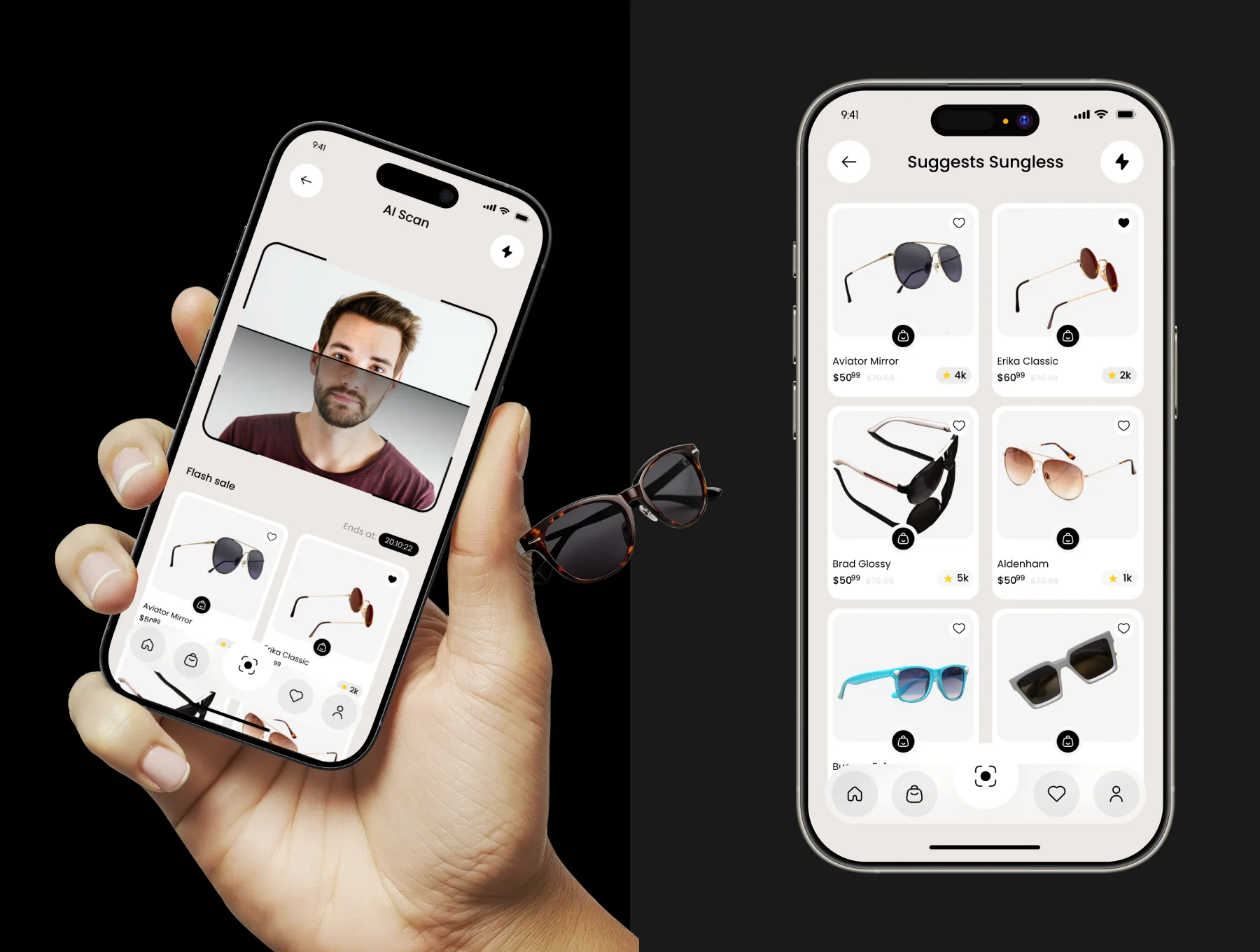 LuxLens - AI E-Commerce Sunglasses App UI Kit 4