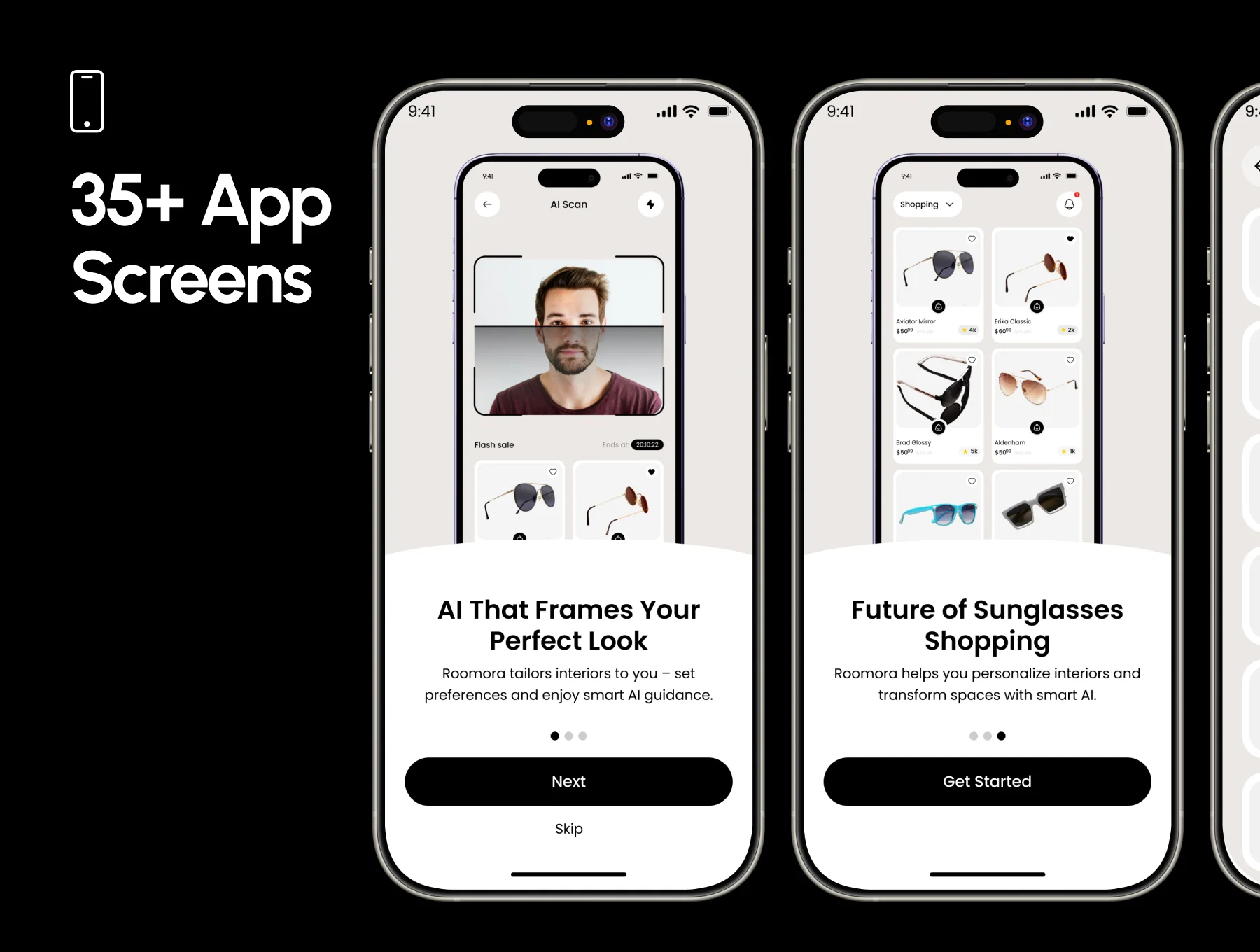 LuxLens - AI E-Commerce Sunglasses App UI Kit 5