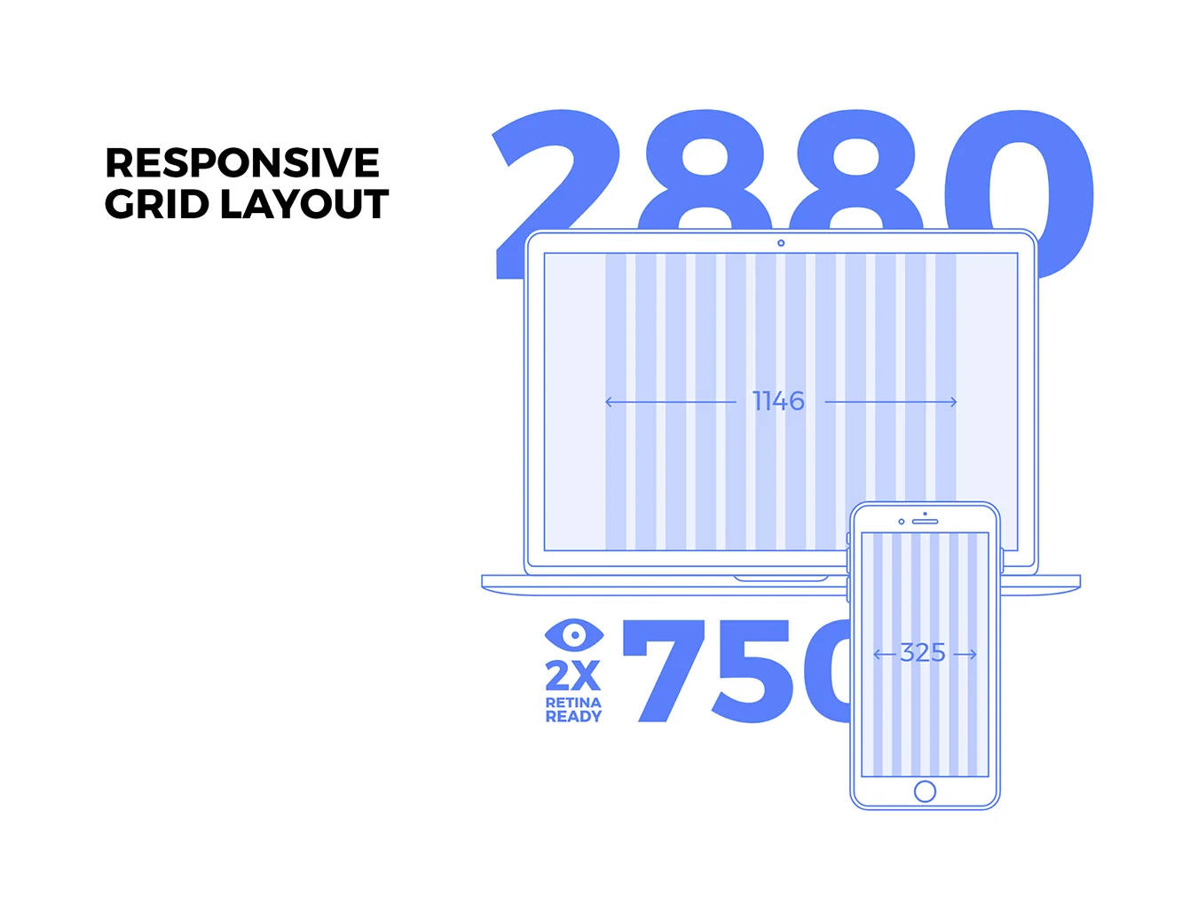 Luxo Responsive Wireframe Kit 4