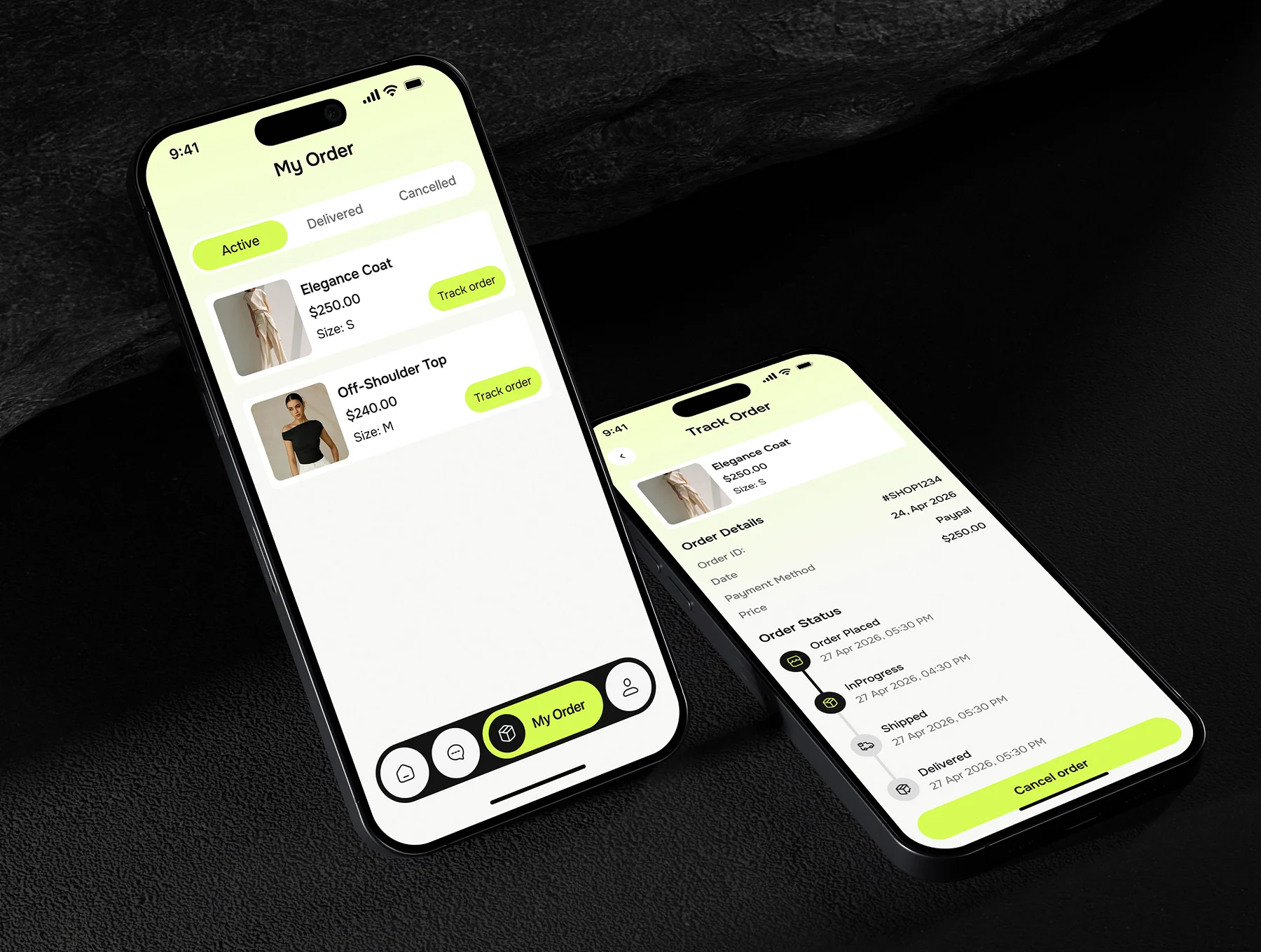 Luxora – Premium E-commerce Mobile App UI Kit 8