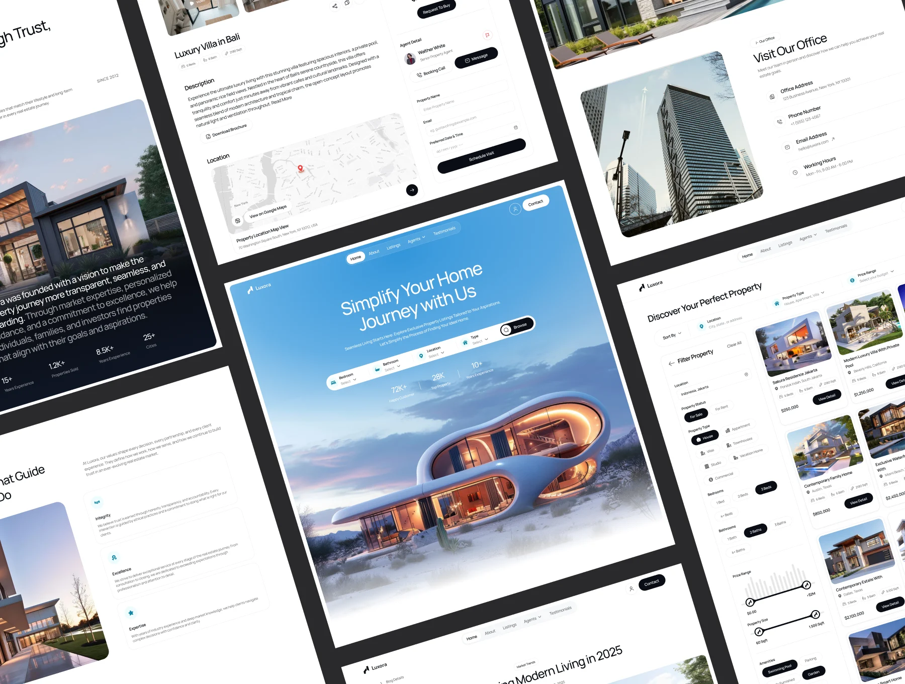 Luxora - Property Website UI Kit 2