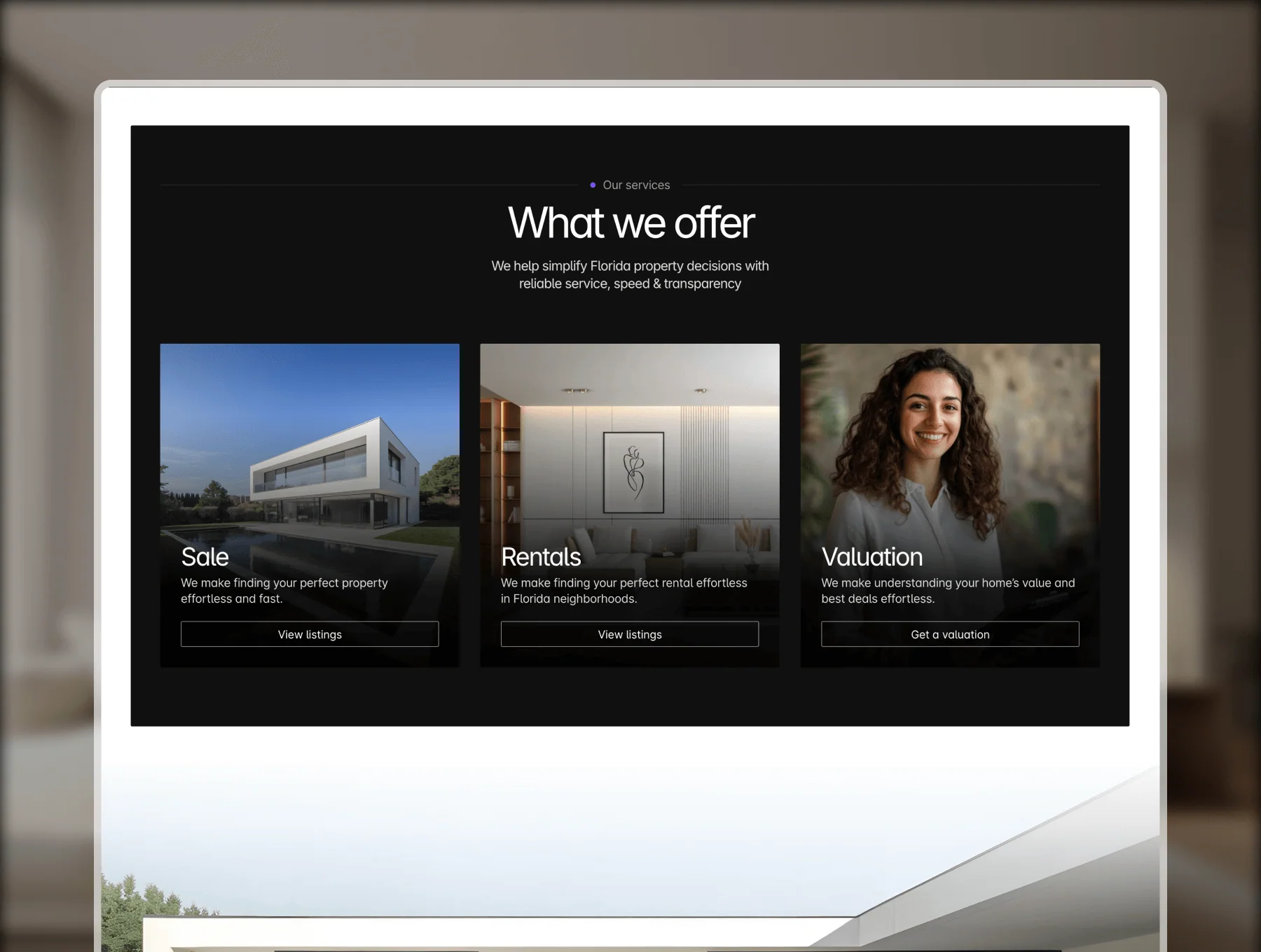 Luxterra — Real estate template 4