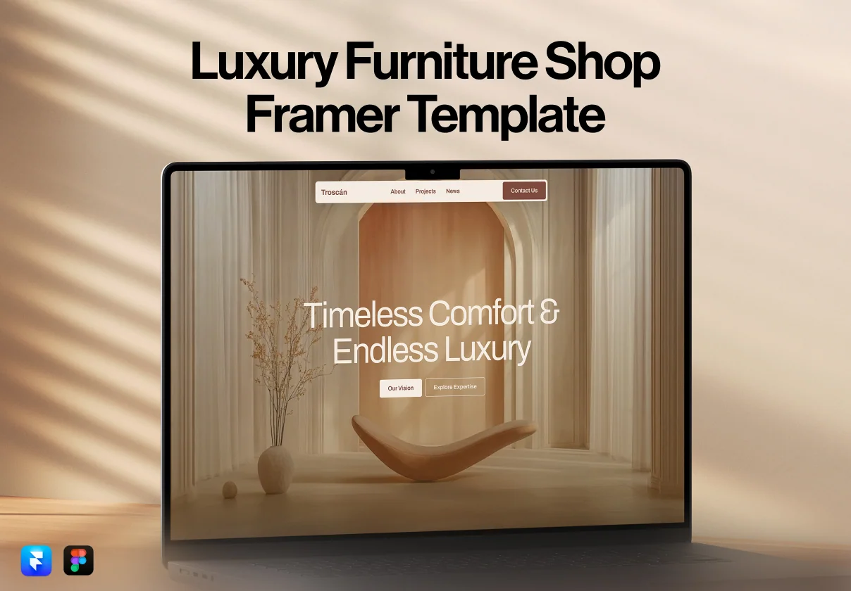 Luxury Furniture Shop Framer Template