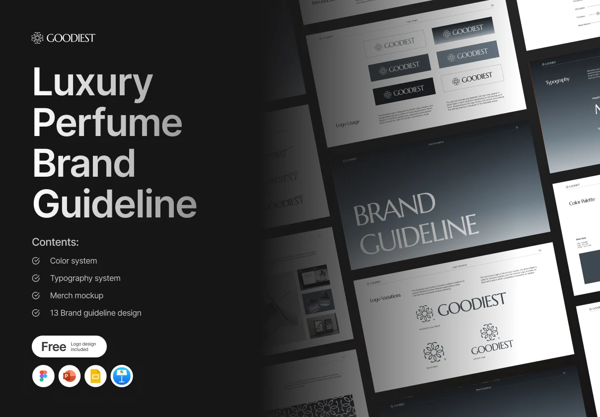 Luxury Perfume Brand Guidelines Presentation