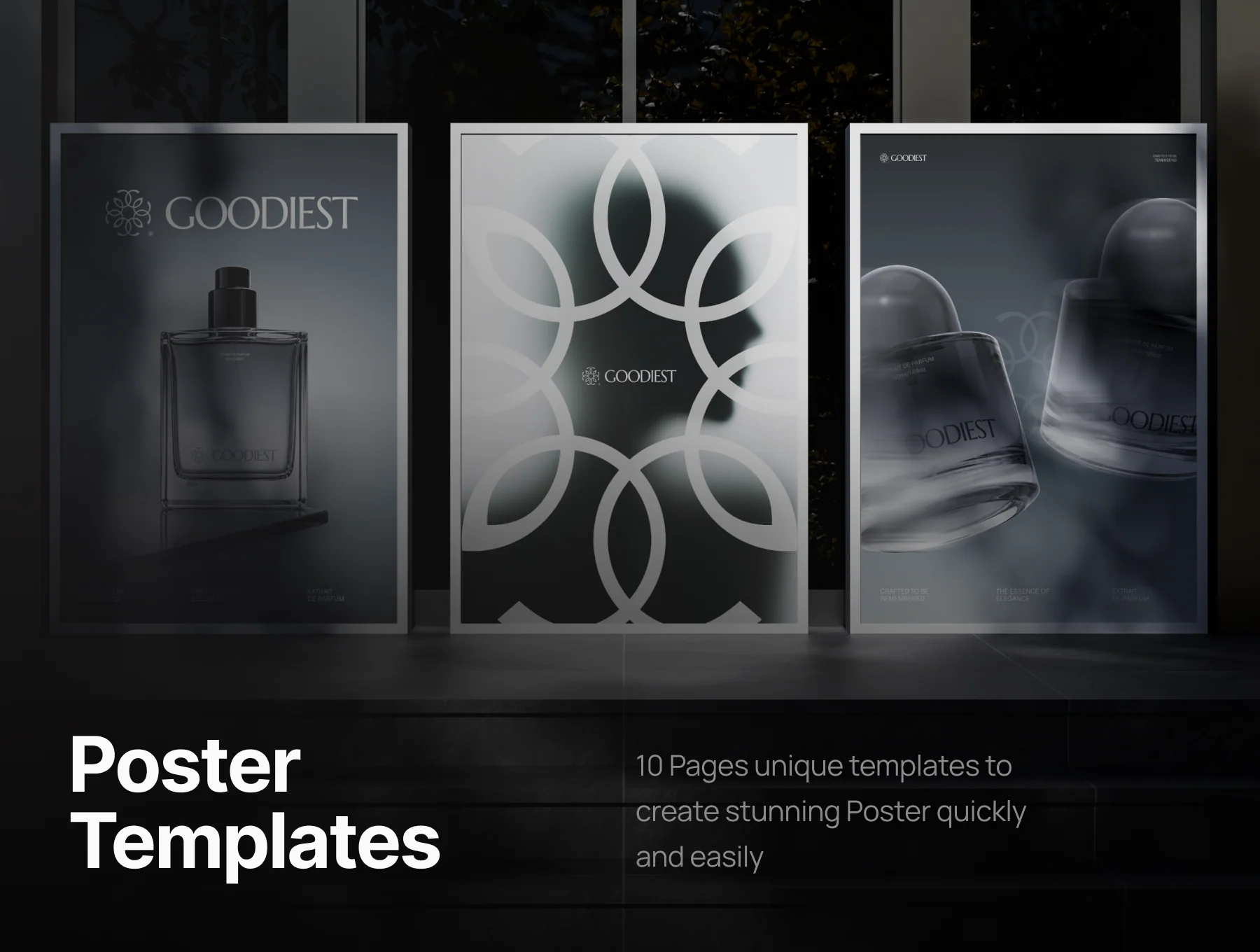 Luxury Perfume & Fragrance Poster Template 2