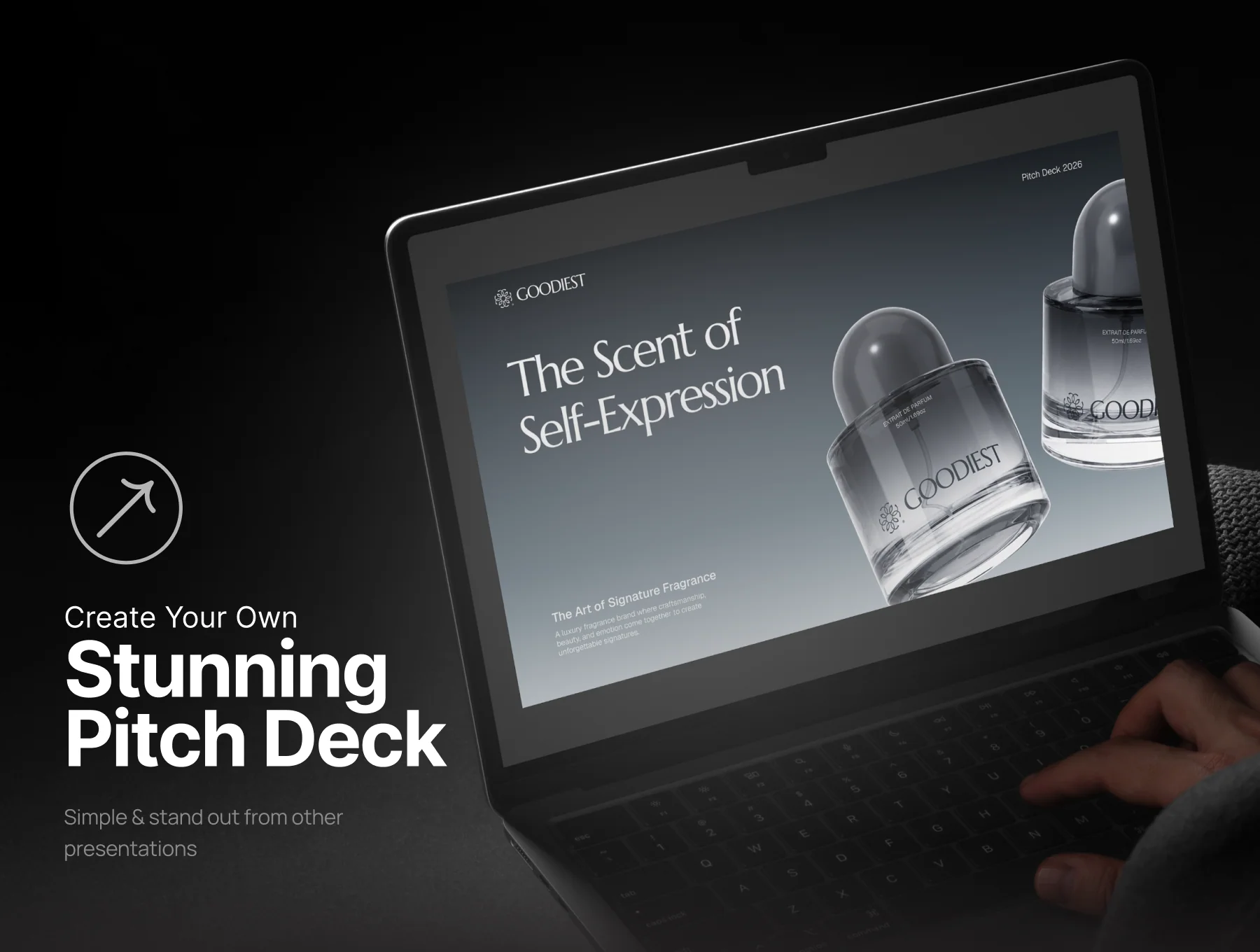 Luxury Perfume Marketing Pitch Deck Presentation Template 6