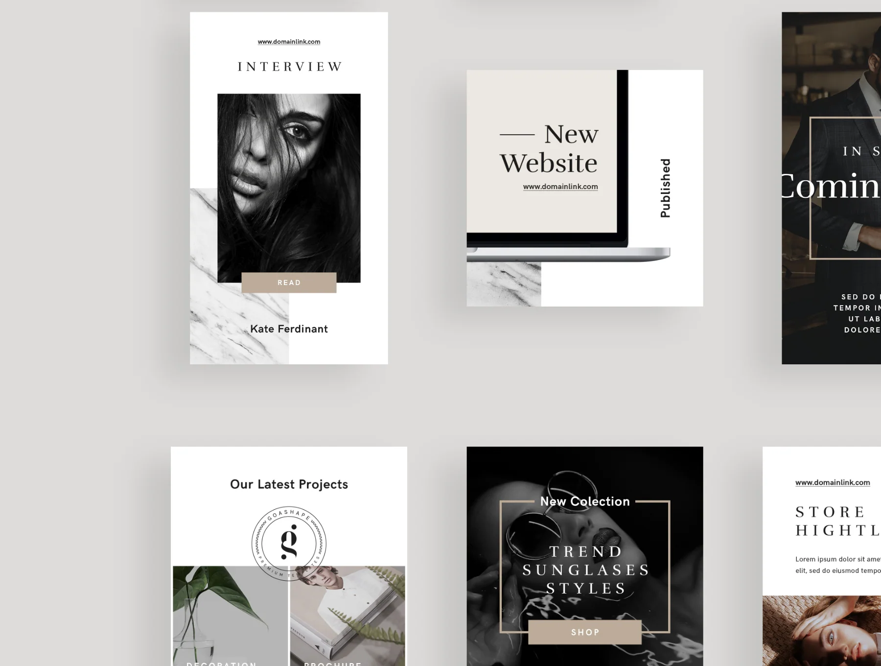Luxury Social Media Pack 7